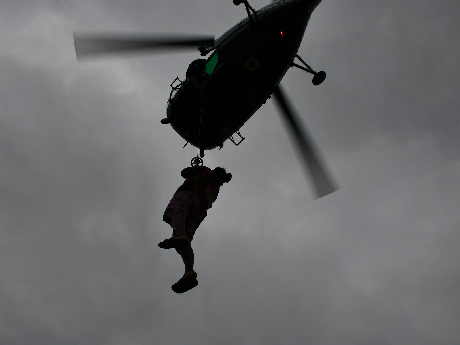 National Disaster Response Force carry out rescue operations (Photo/X@IndiainSL)