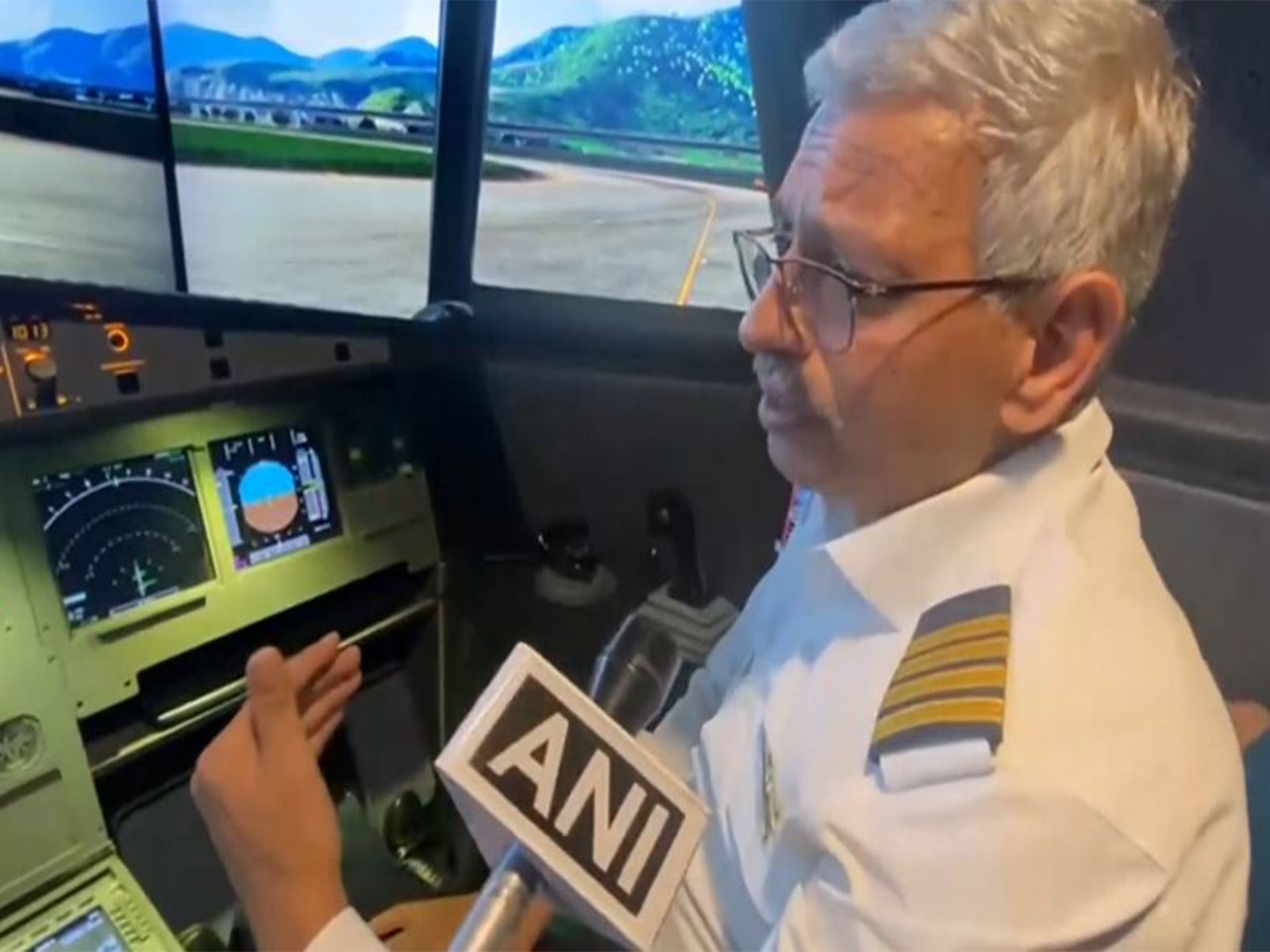 Captain (Retd) Ehsan Khalid (Photo/ANI)