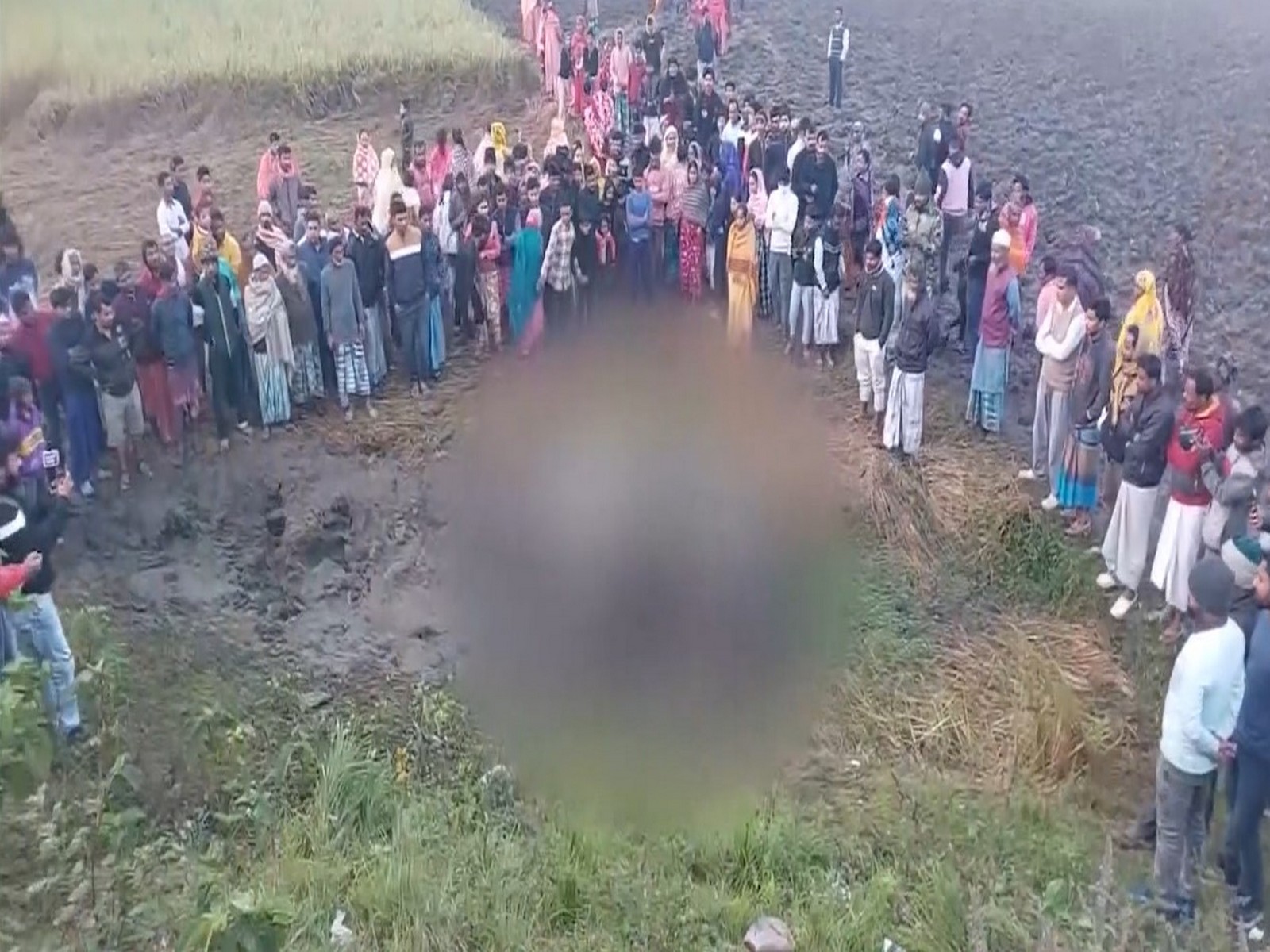 One elephant killed after being struck by a train (Photo/ANI)