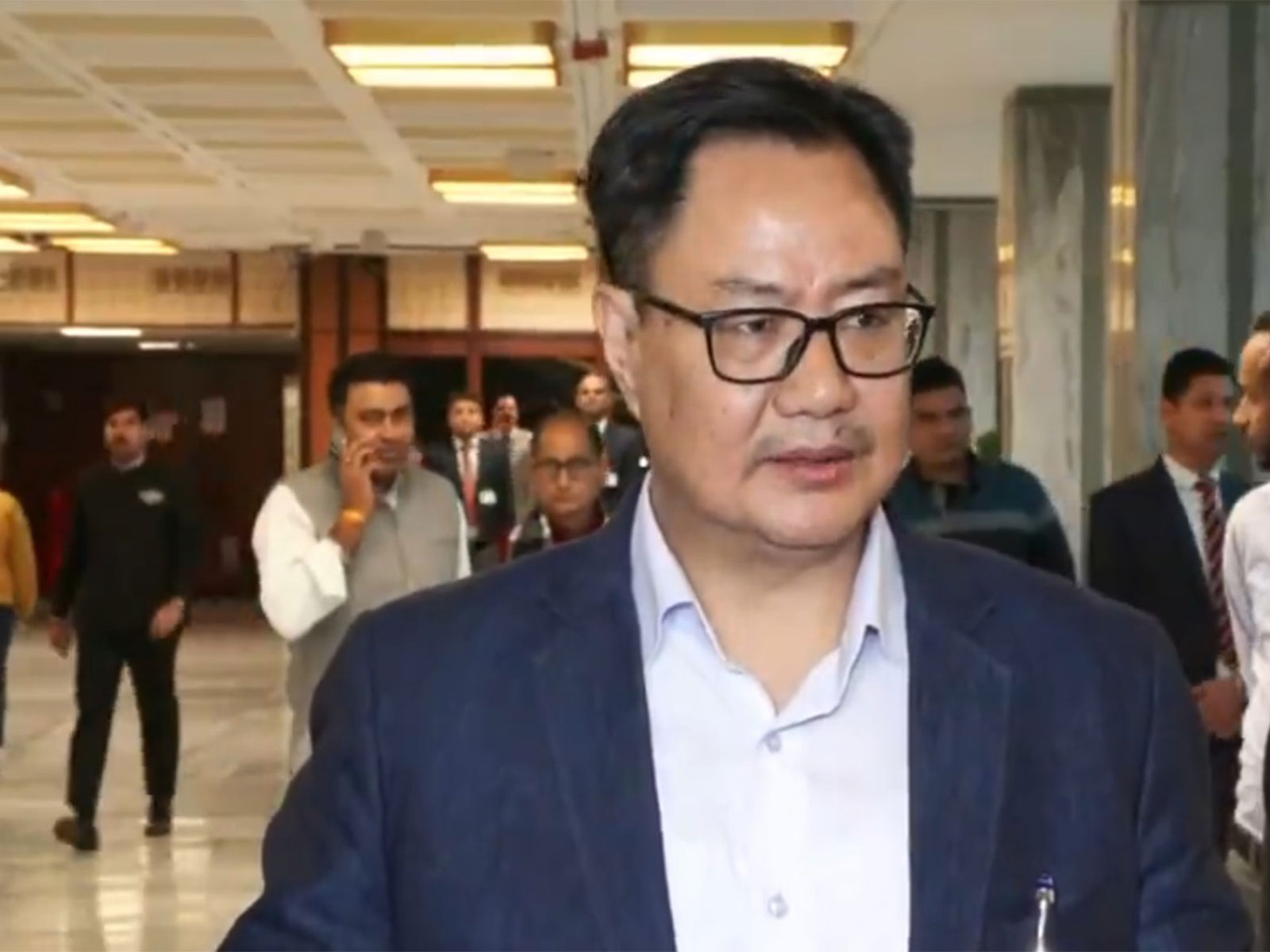 Parliamentary Affairs Minister Kiren Rijiju (Photo/ANI)