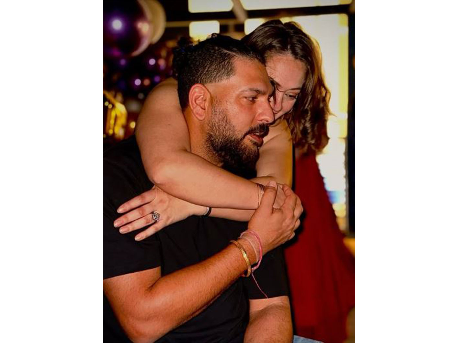 Yuvraj Singh and his wife Hazel (Image source: Yuvraj's Instagram)