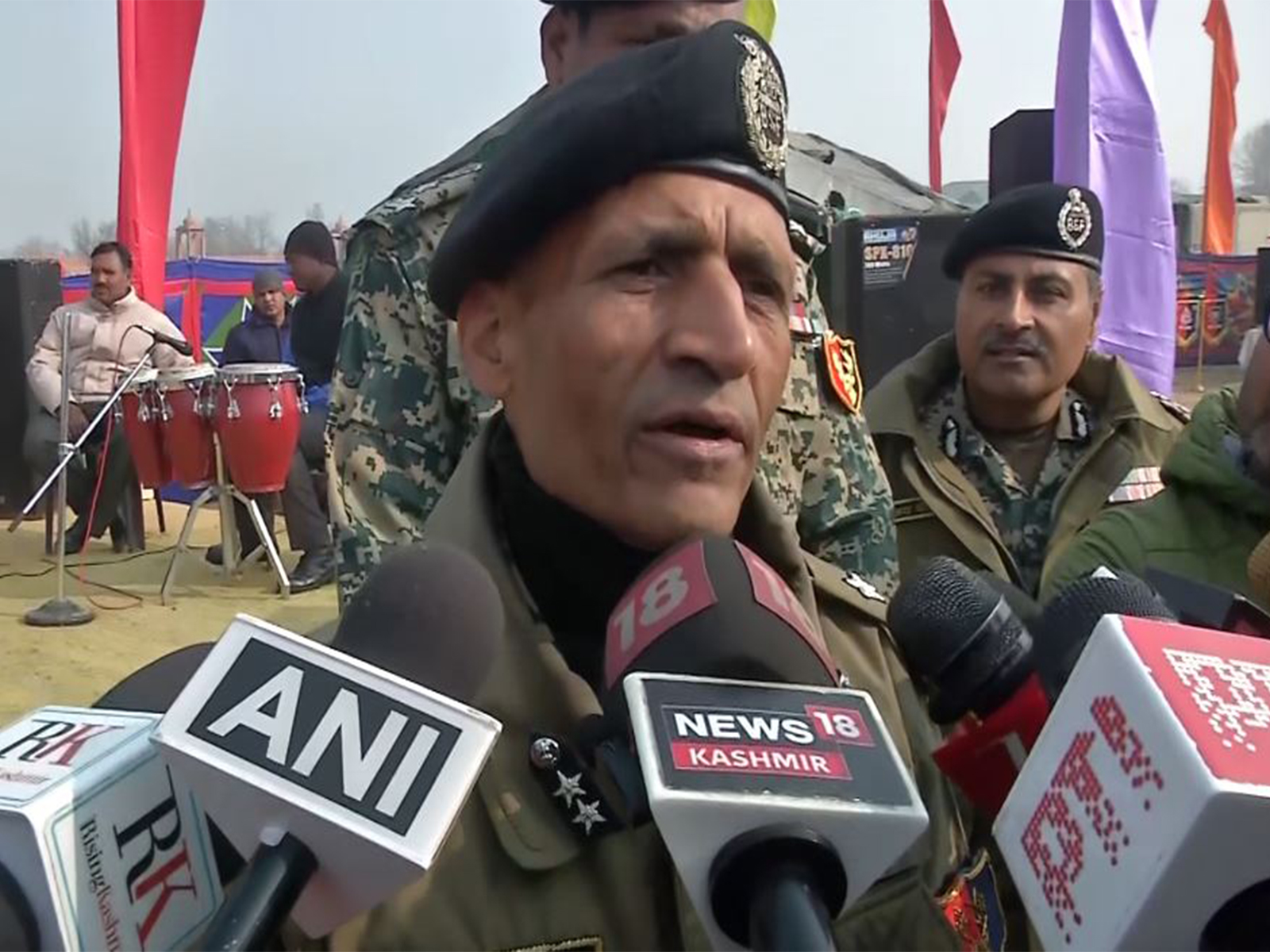 Inspector General, BSF, Ashok Yadav (Photo/ANI)