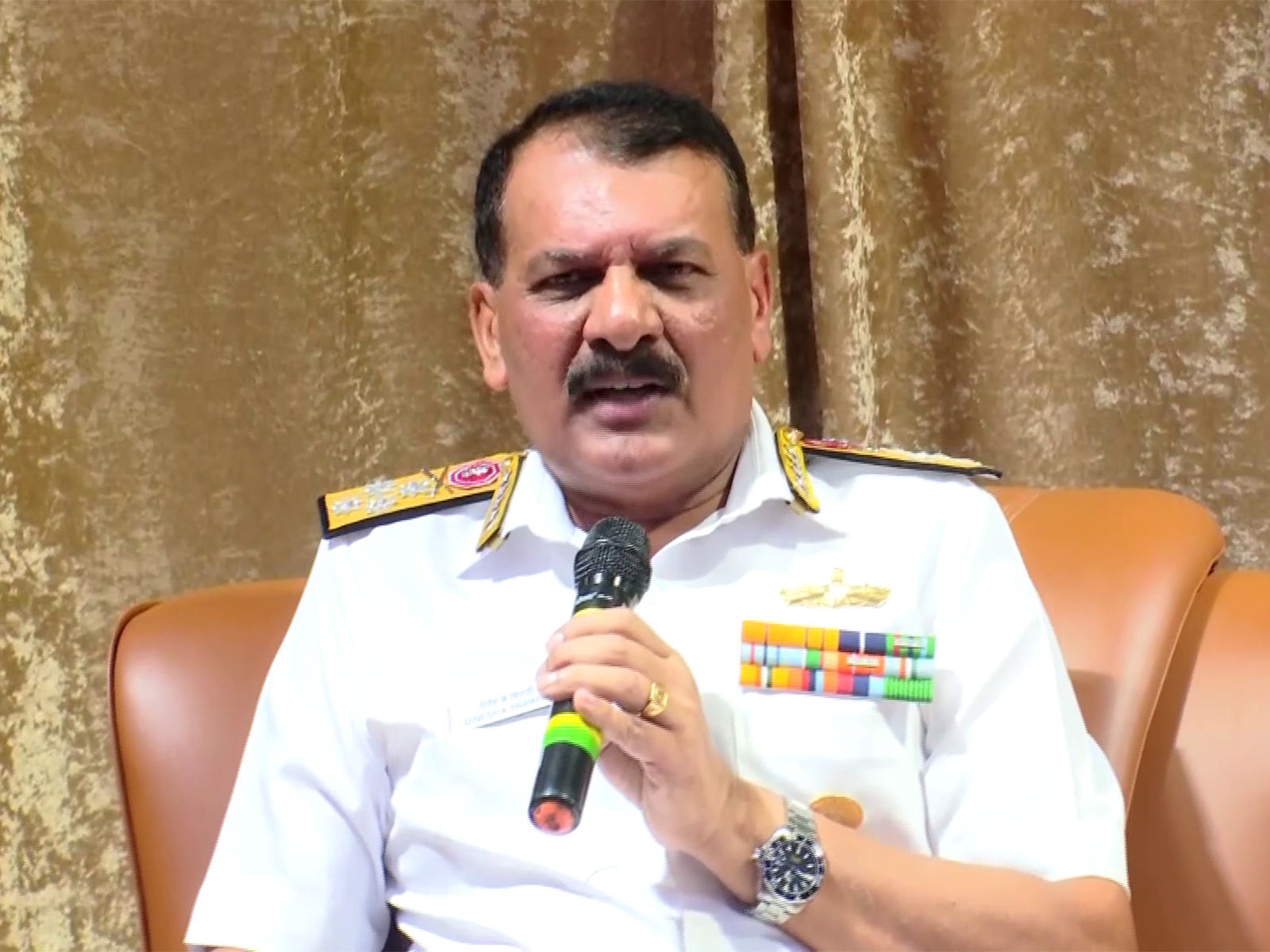 Chief of Naval Staff Admiral Dinesh K. Tripathi (Photo/ANI)