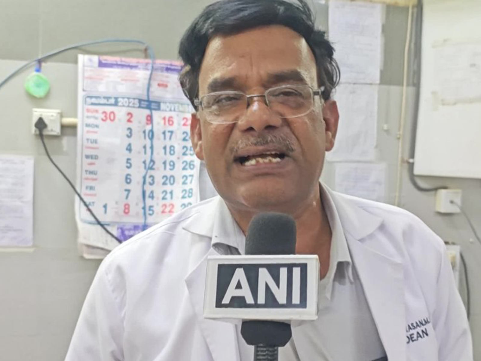 Sivagangai Medical College and Hospital Dean Dr E Seenivasan (Photo/ANI)