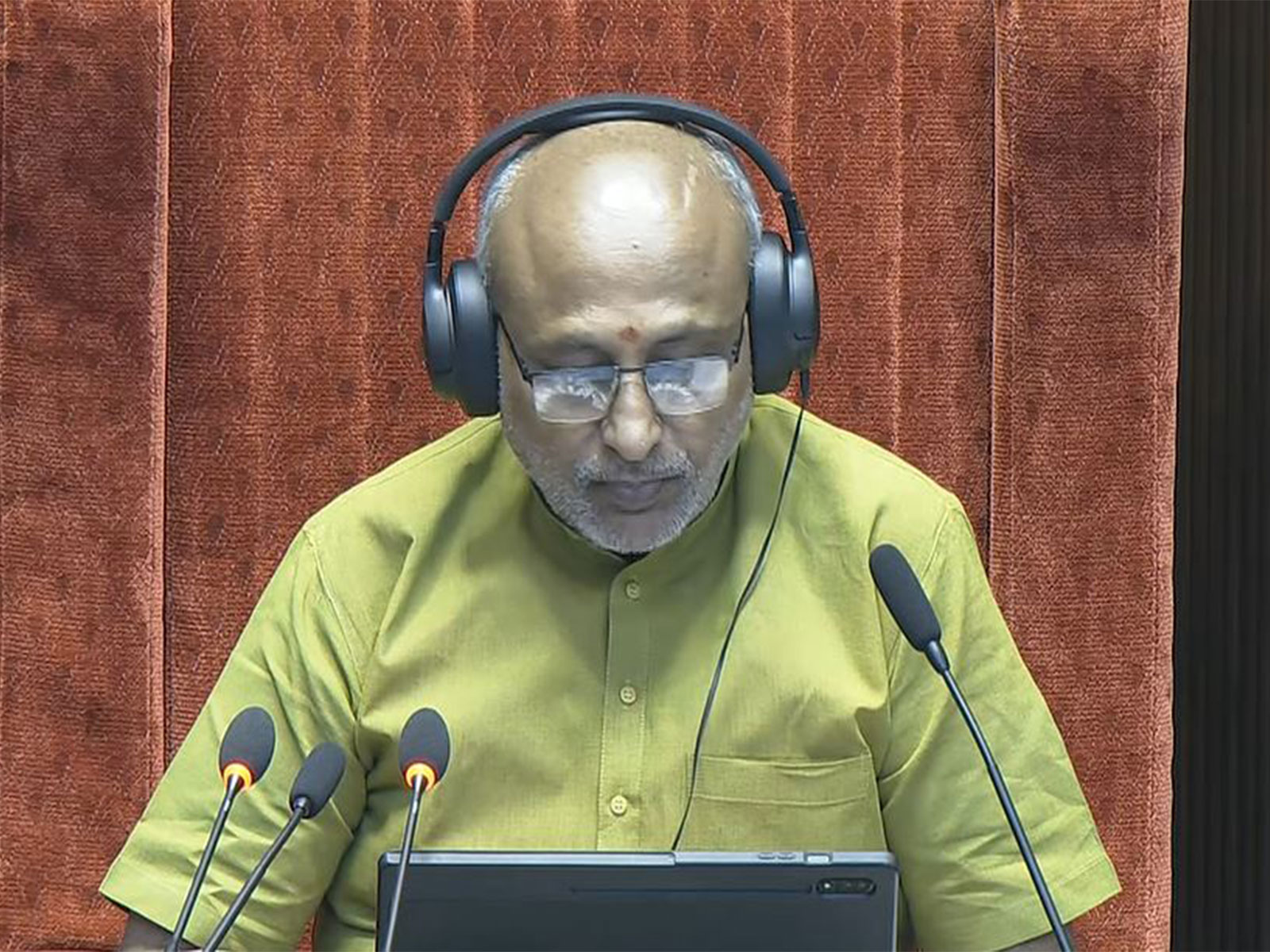 Rajya Sabha chairman CP Radhakrishnan (Photo/Sansad TV)