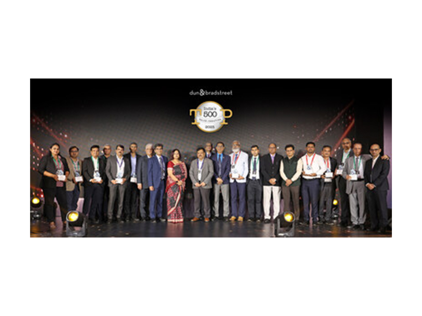 Awardees for D&B India's Top 500 Value Creators Summit 2025