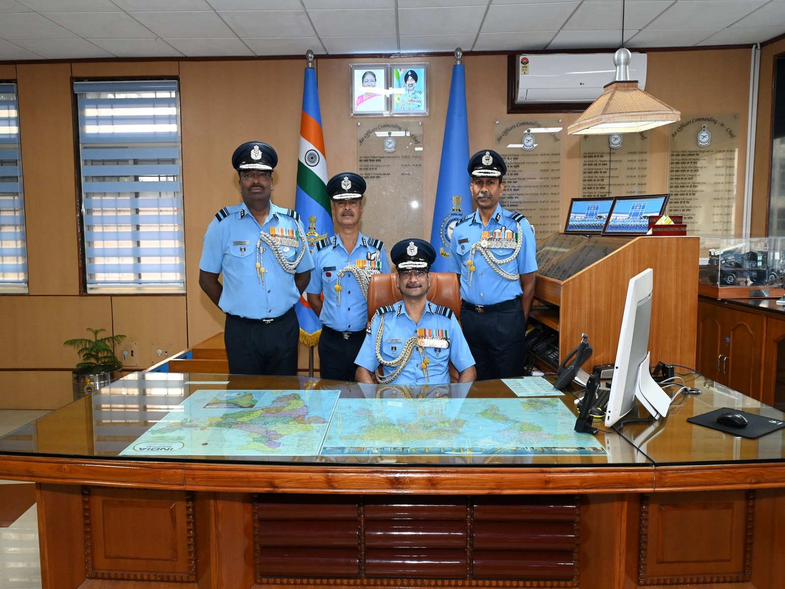 Air Marshal Yalla Umesh assumed charge of IAF's Maintenance Command (Photo/@MC_IAF)