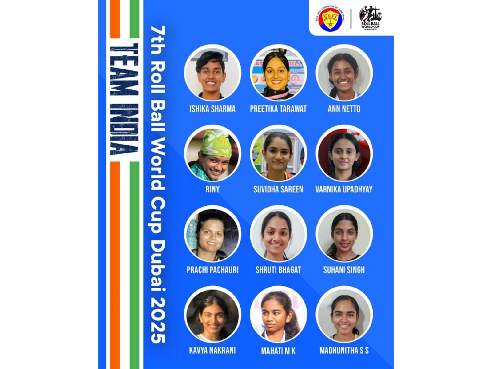 Team India Gears Up for the 7th Roll Ball World Cup 2025: Squads Announced, Month-Long Pune Camp Begins