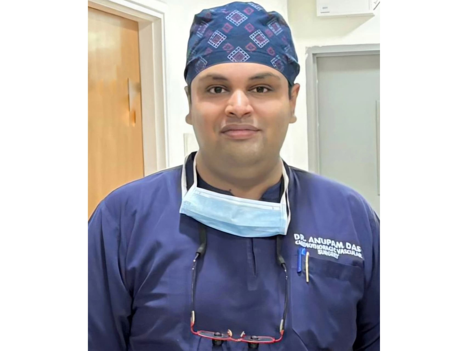 Dr. Anupam Das Senior Consultant & Head - Cardiothoracic & Vascular Surgery. Sarvodaya Hospital, Sector-8, Faridabad, Haryana