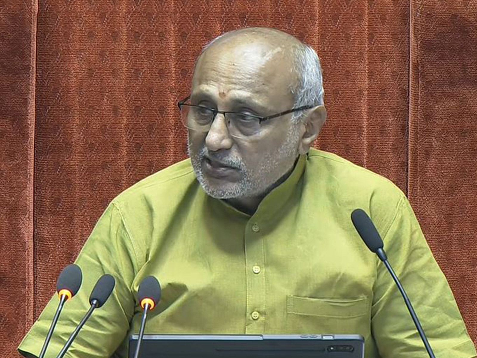 Rajya Sabha chairman CP Radhakrishnan (Photo/Sansad TV)