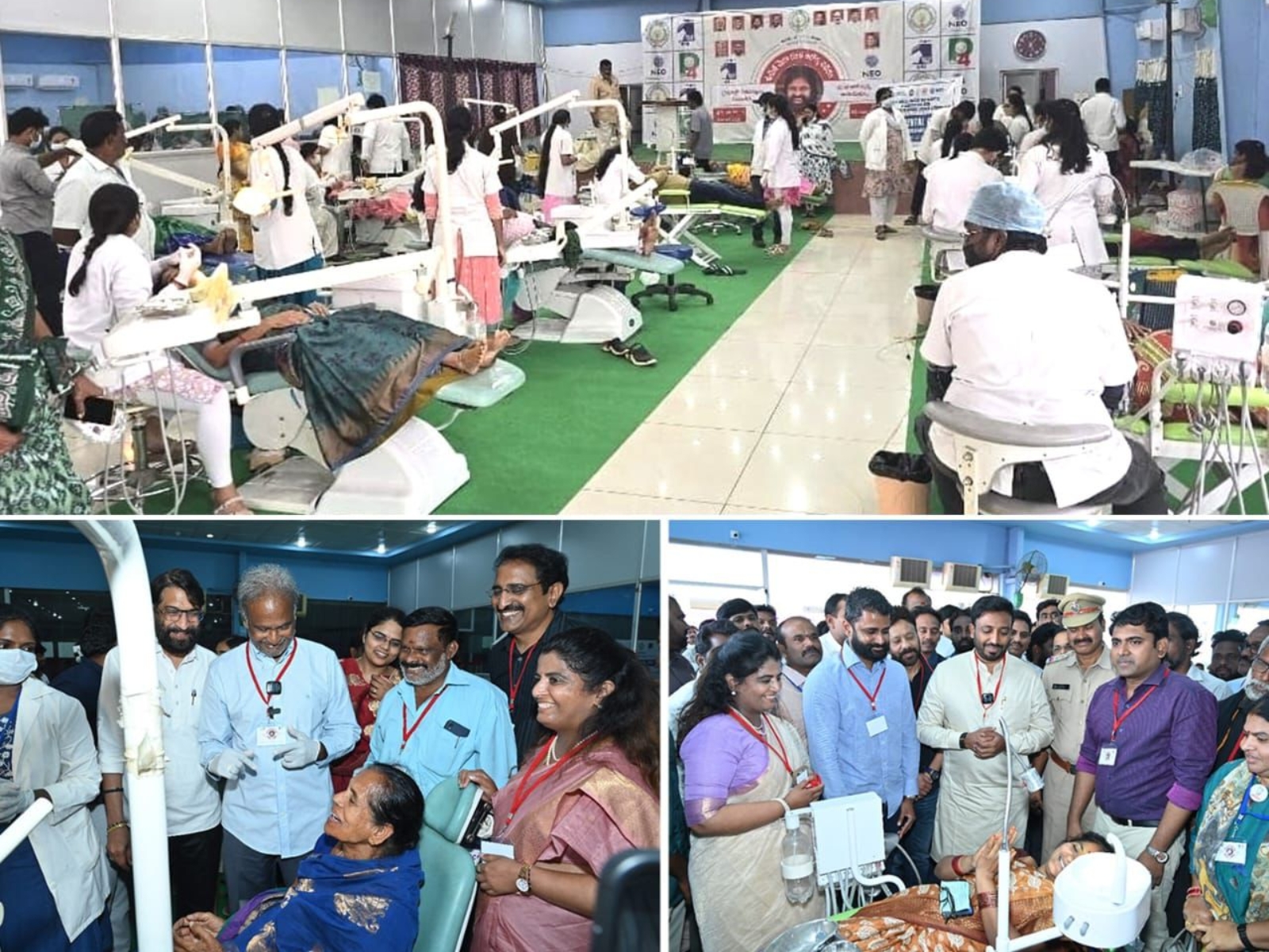 Mega Dental Camp Launched by GSL-NEO Institutions under P4 Vision of CM Chandrababu Naidu and DCM Pavan Kalyan in Pitapuram