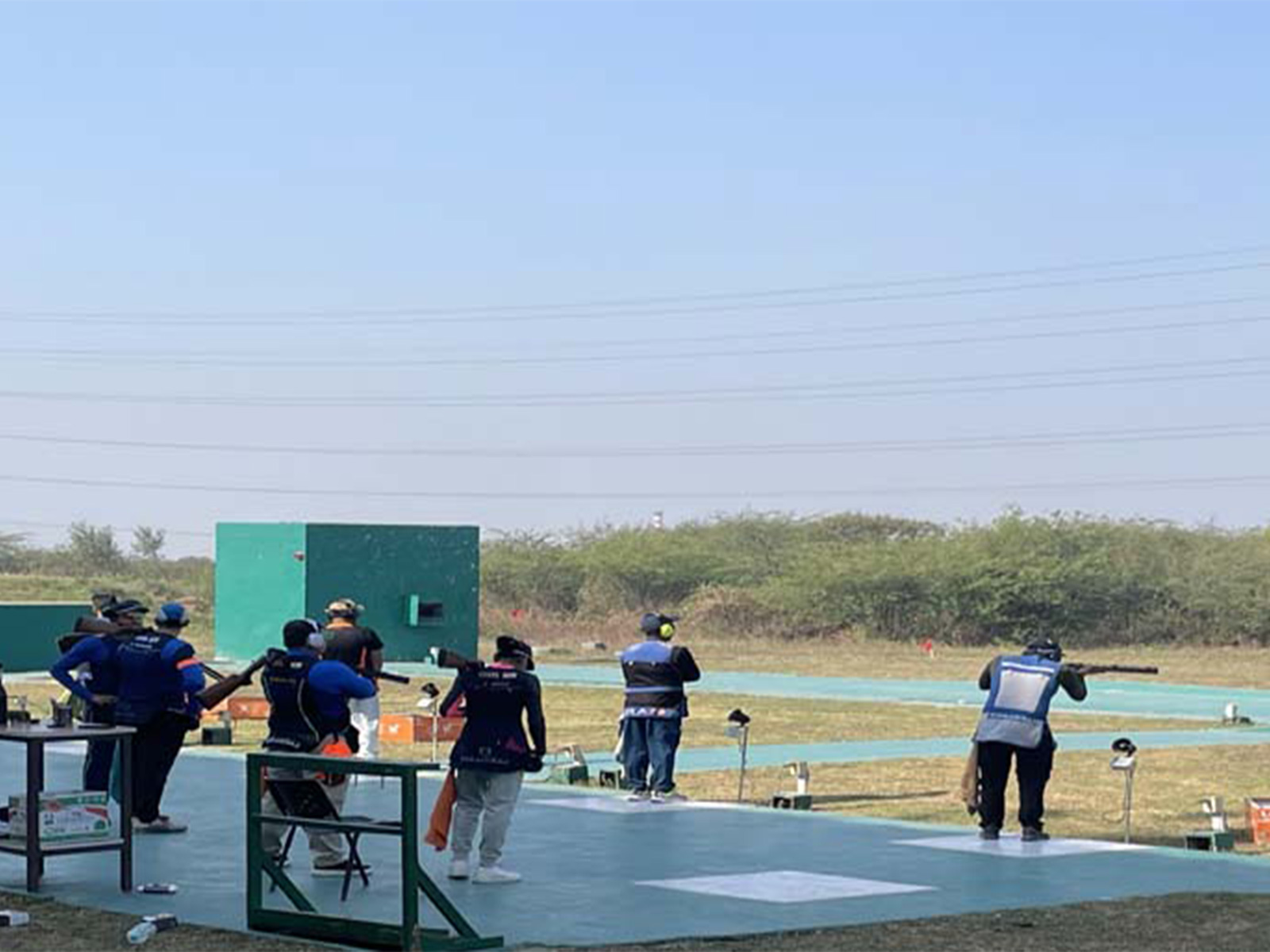 Shooters in action during 68th National Shooting Championship Competitions (Image: NRAI media)