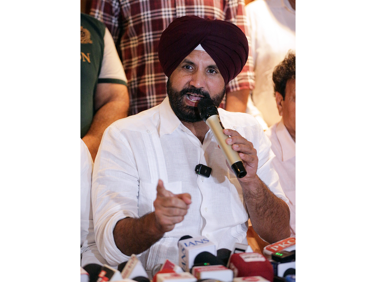 Punjab Pradesh Congress Committee (PPCC) chief Amarinder Singh Raja Warring. (File Photo/ANI)