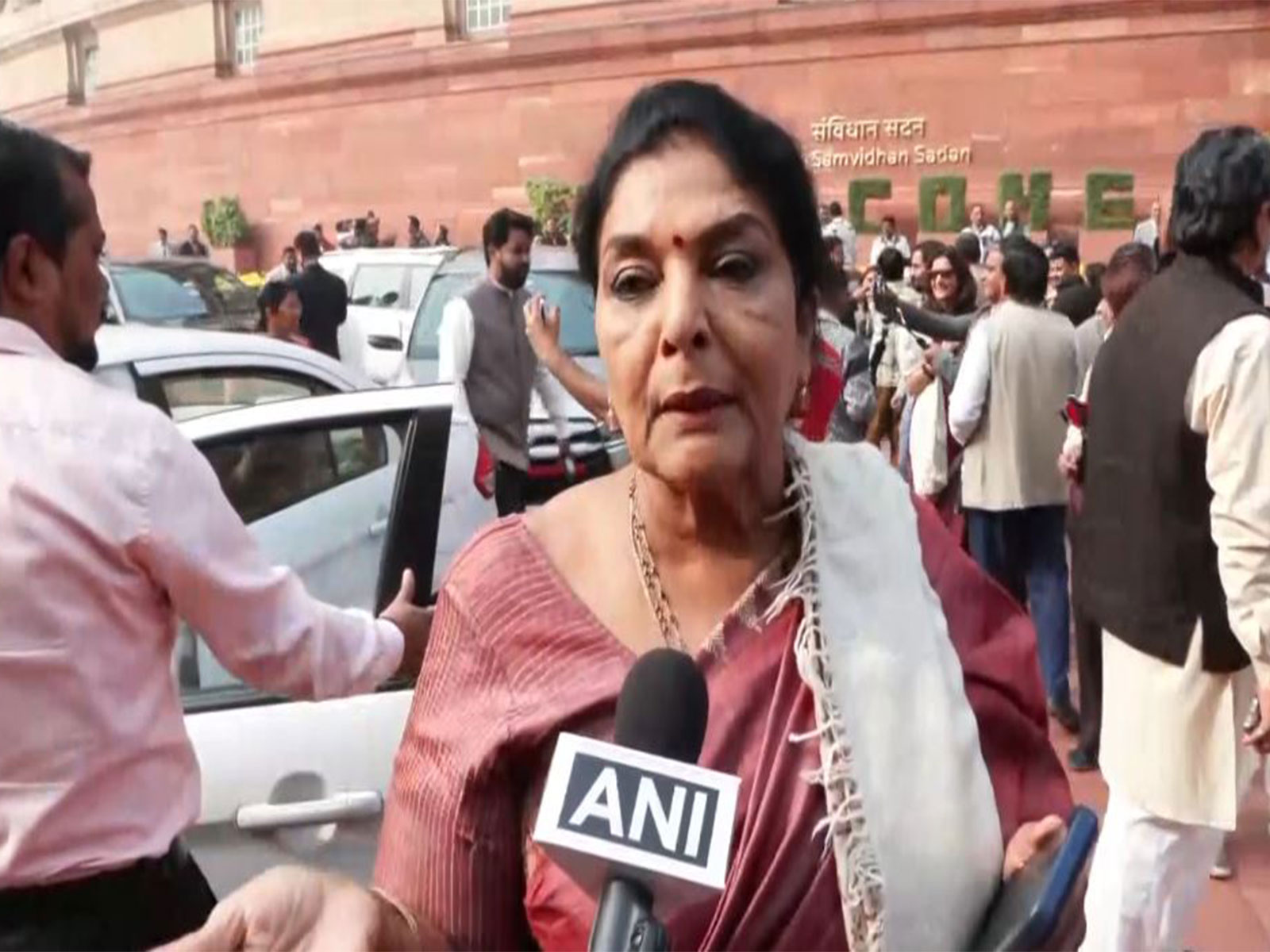 Congress Rajya Sabha MP Renuka Chowdhury (Photo/ANI)