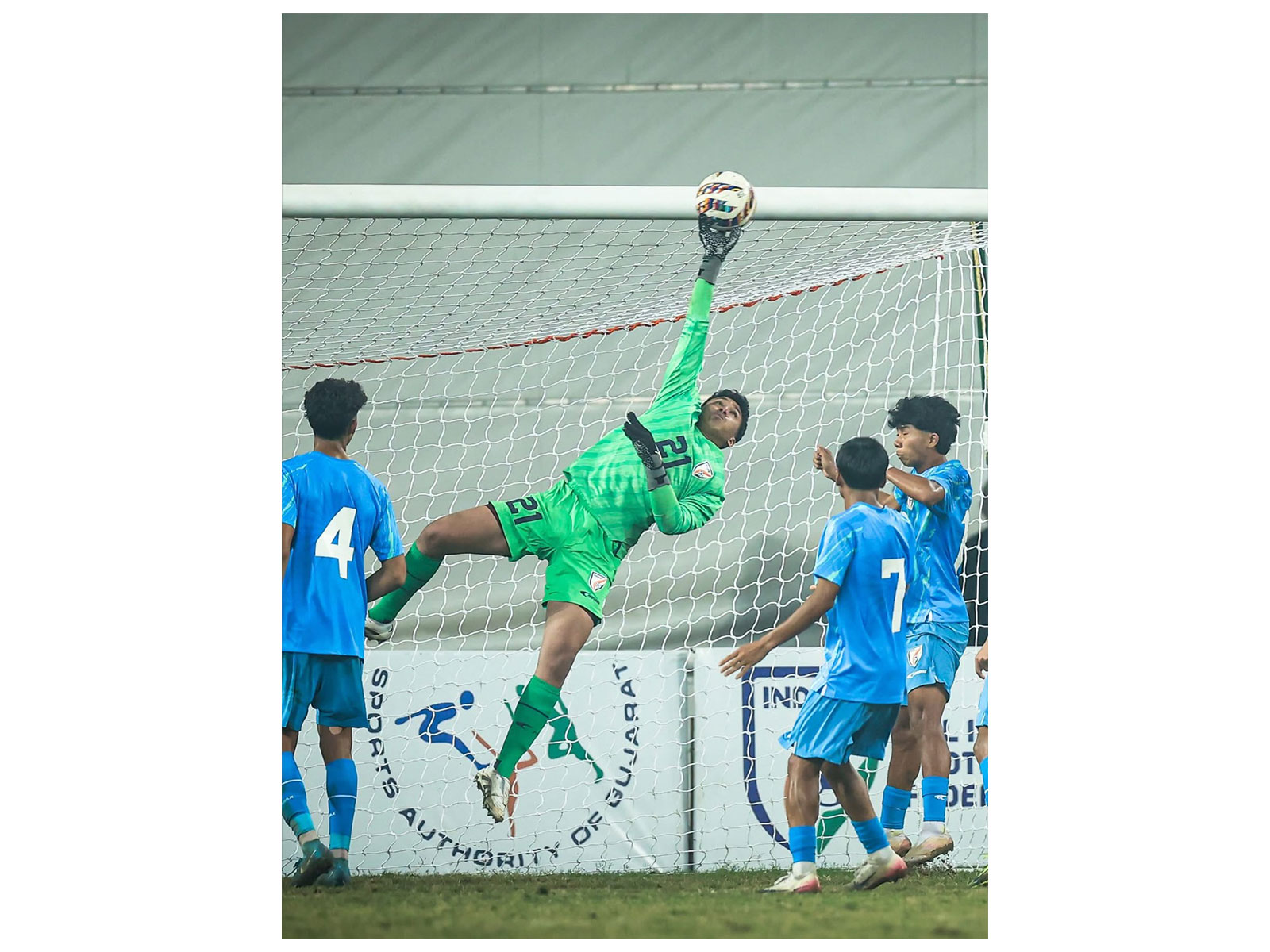 Goal keeper Rajrup Sarkar. (Photo/AIFF)