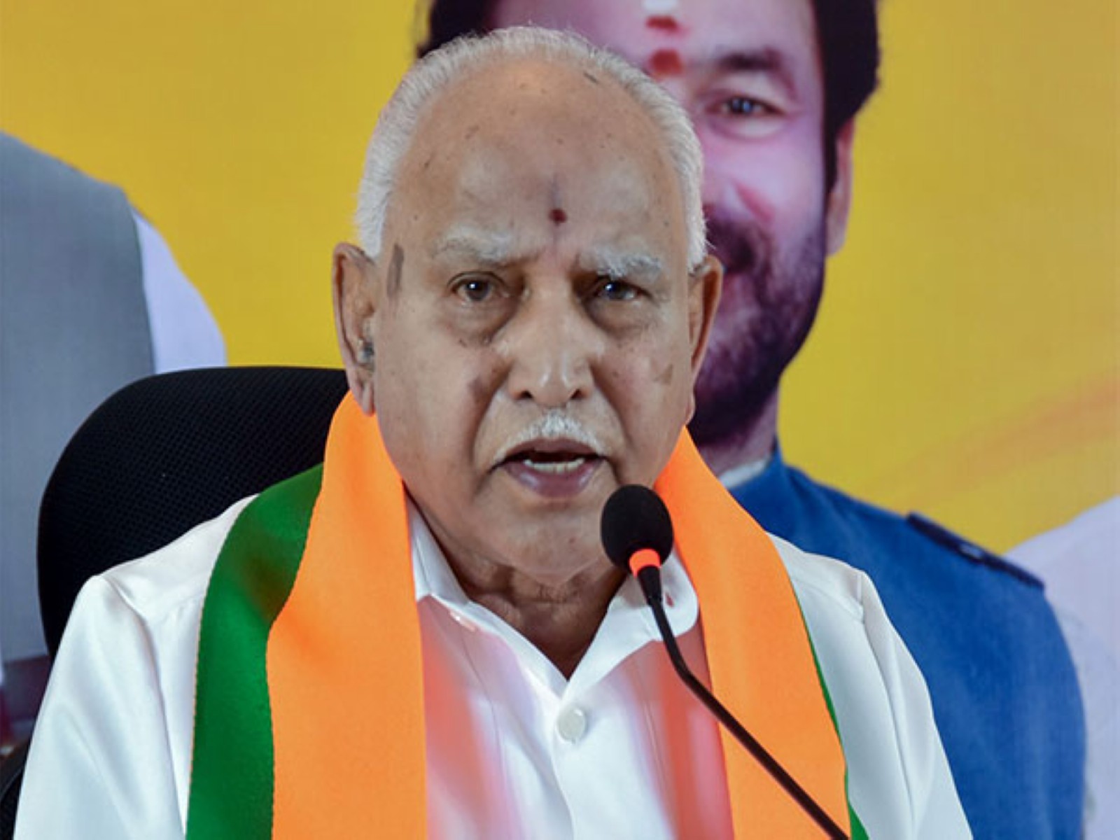 Former Karnataka Chief Minister and BJP leader BS Yediyurappa. (File Photo/ANI)