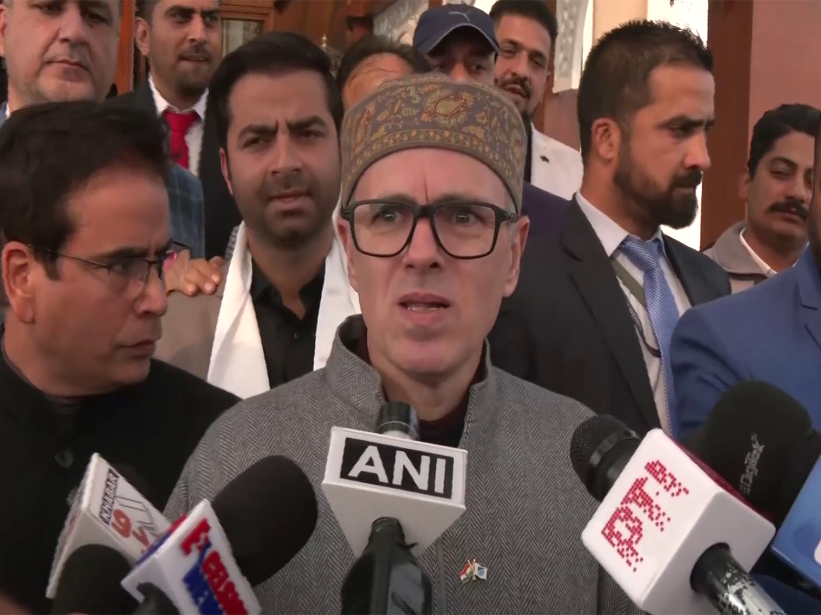 Jammu and Kashmir Chief Minister Omar Abdullah (Photo/ANI)