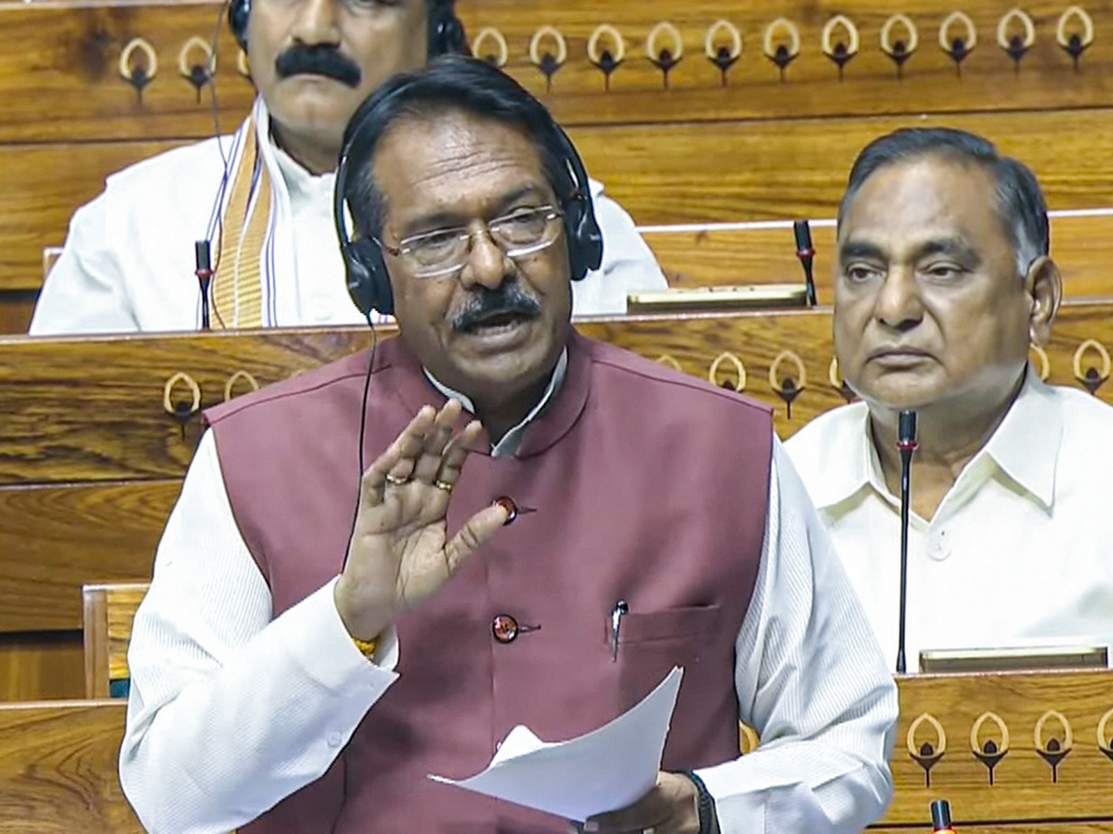 Minister of State for Corporate Affairs Harsh Malhotra (Photo/ANI)