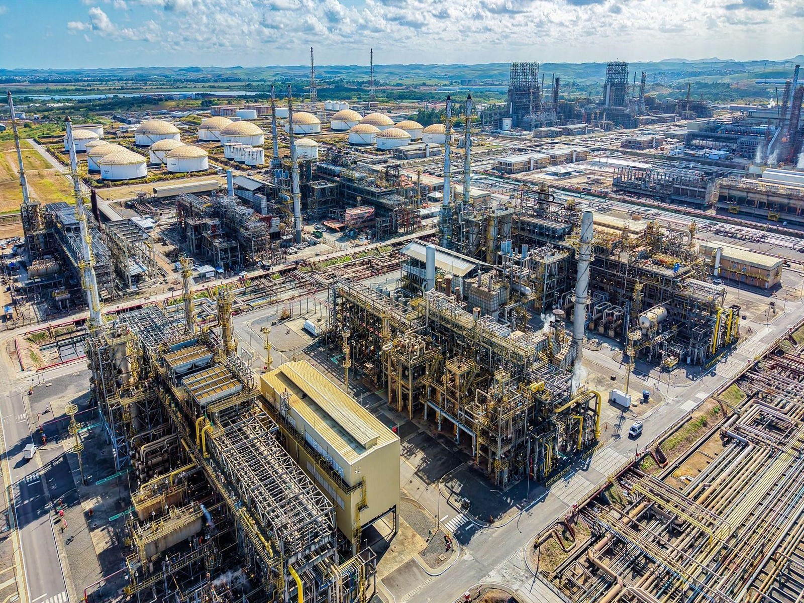 Abreu e Lima Refinery (Rnest) (Photo: Presidency Brasil 247)