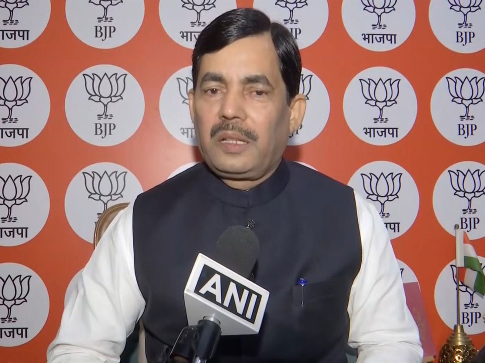 BJP leader Shahnawaz Hussain (File Photo/ANI) 