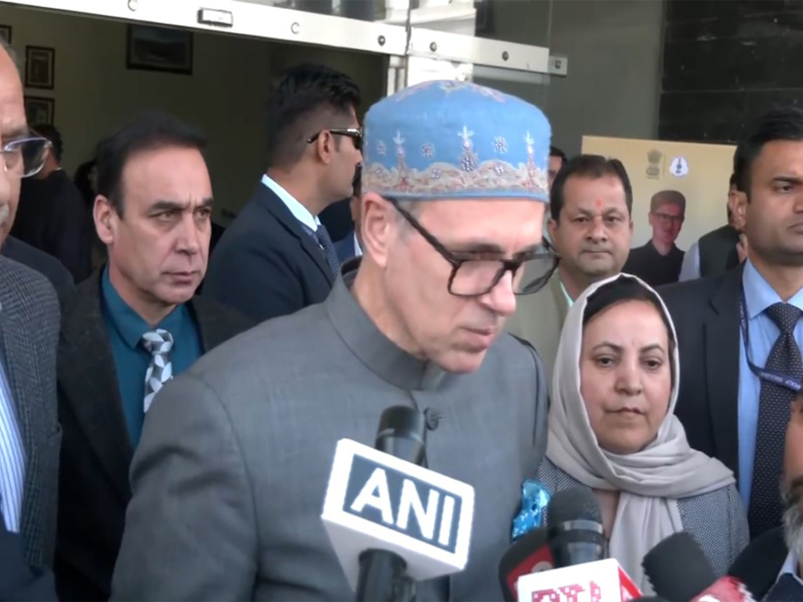 Jammu and Kashmir Chief Minister Omar Abdullah (Photo/ANI)