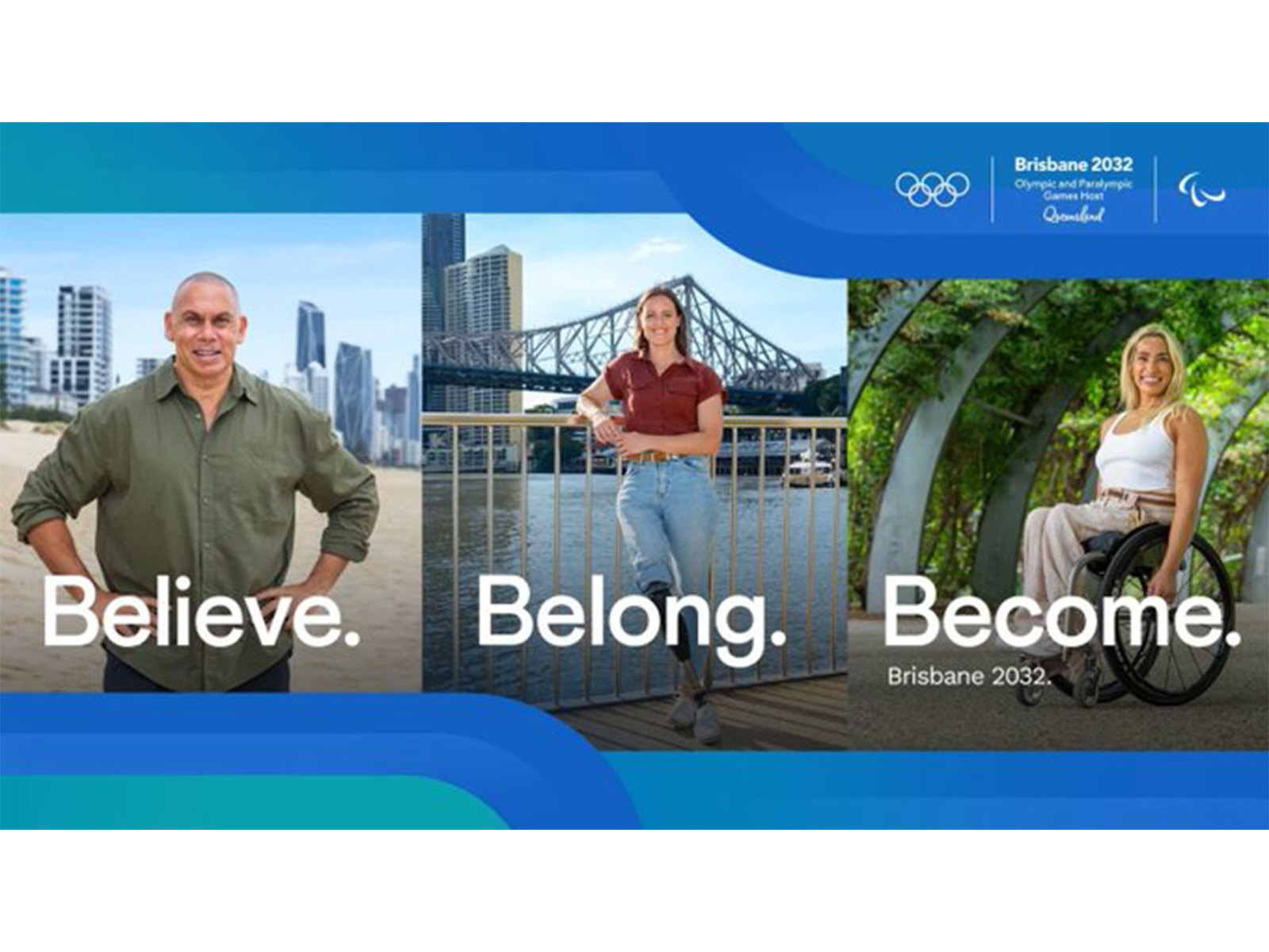 The official Games Vision for 2032 Brisbane is unveiled. (Photo: @iocmedia X)