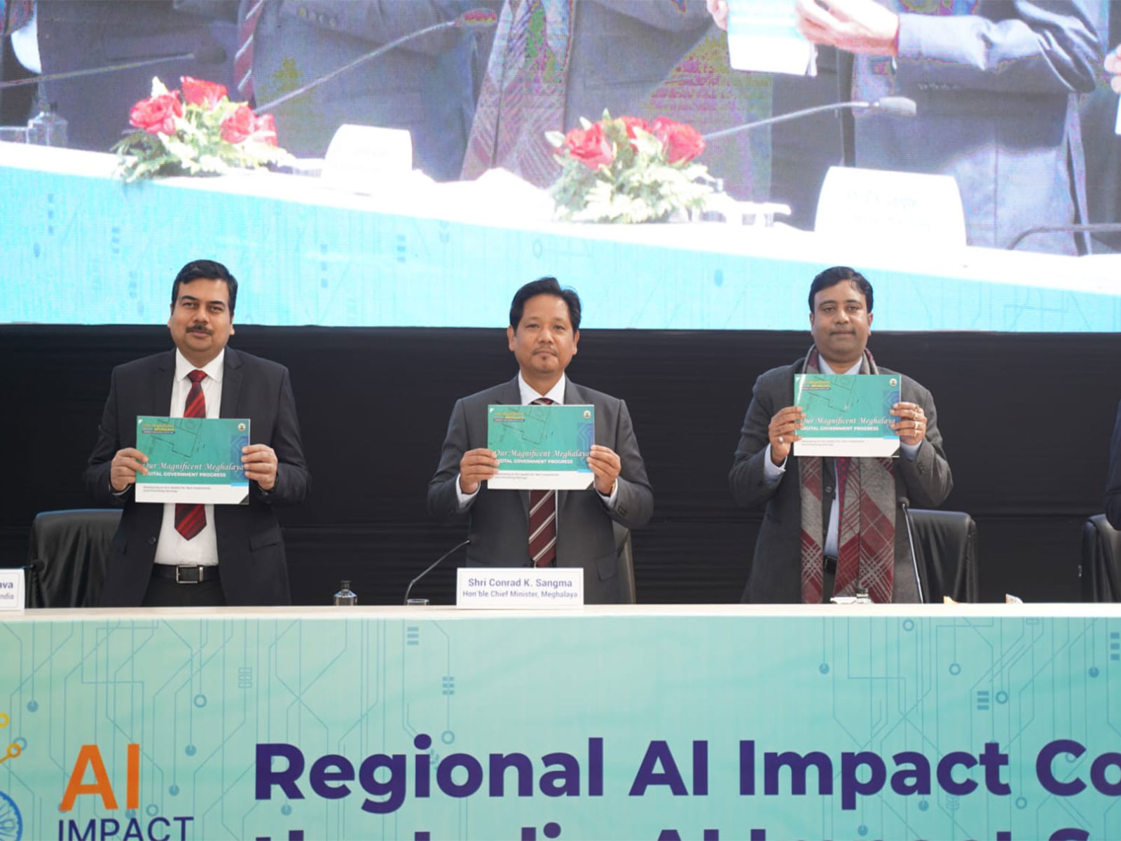 Meghalaya Govt host First Regional AI Conference in Shillong (Photo/ANI)