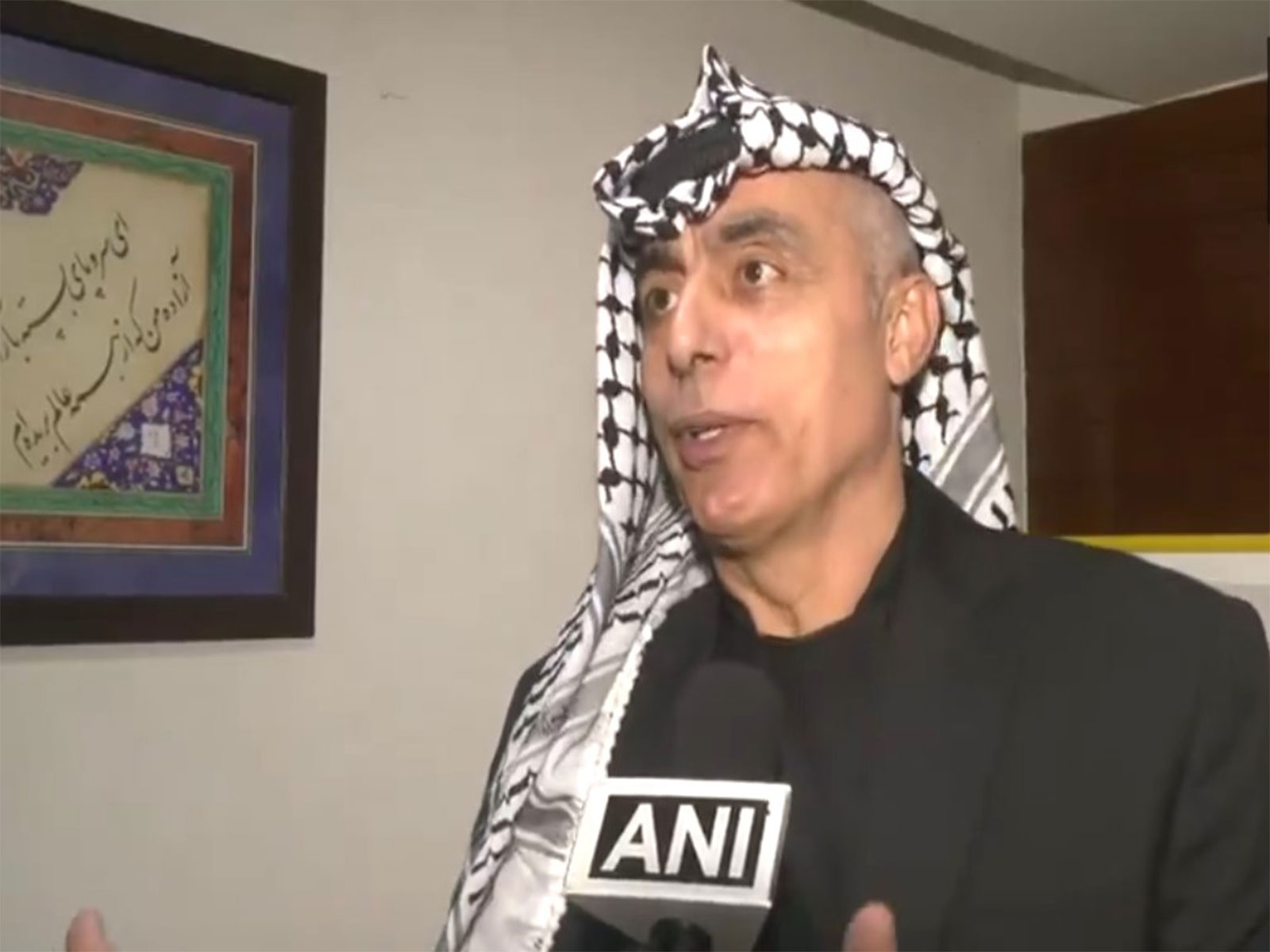 Palestine Ambassador Abdullah Abu Shawesh (Photo/ANI)