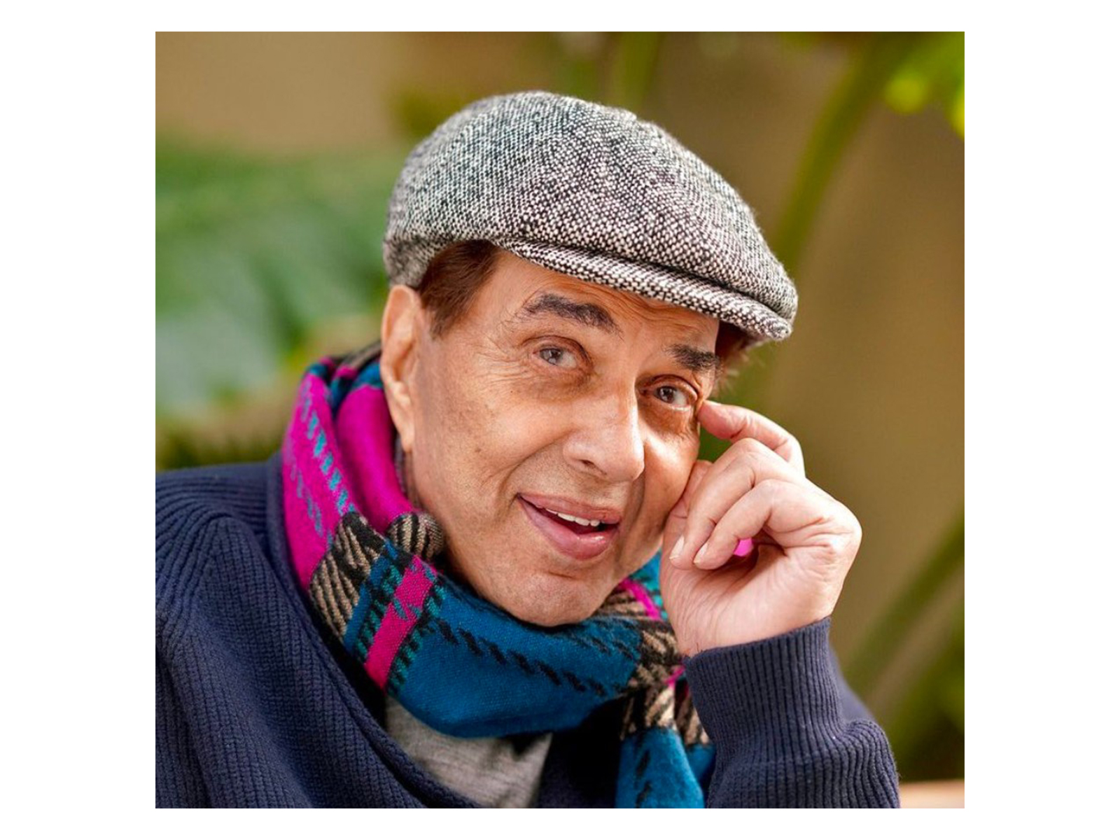 Legendary star Dharmendra (Image source/X/ @KChiruTweets)