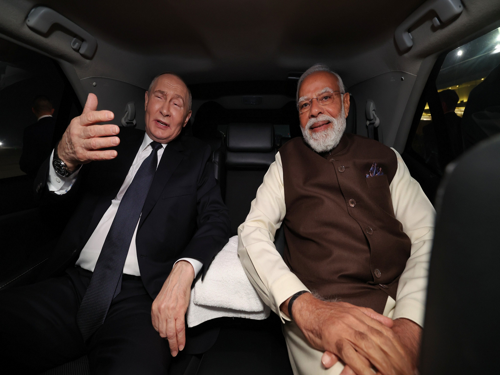 Prime Minister Narendra Modi with Russian President Vladimir Putin (Photo: X@narendramodi)