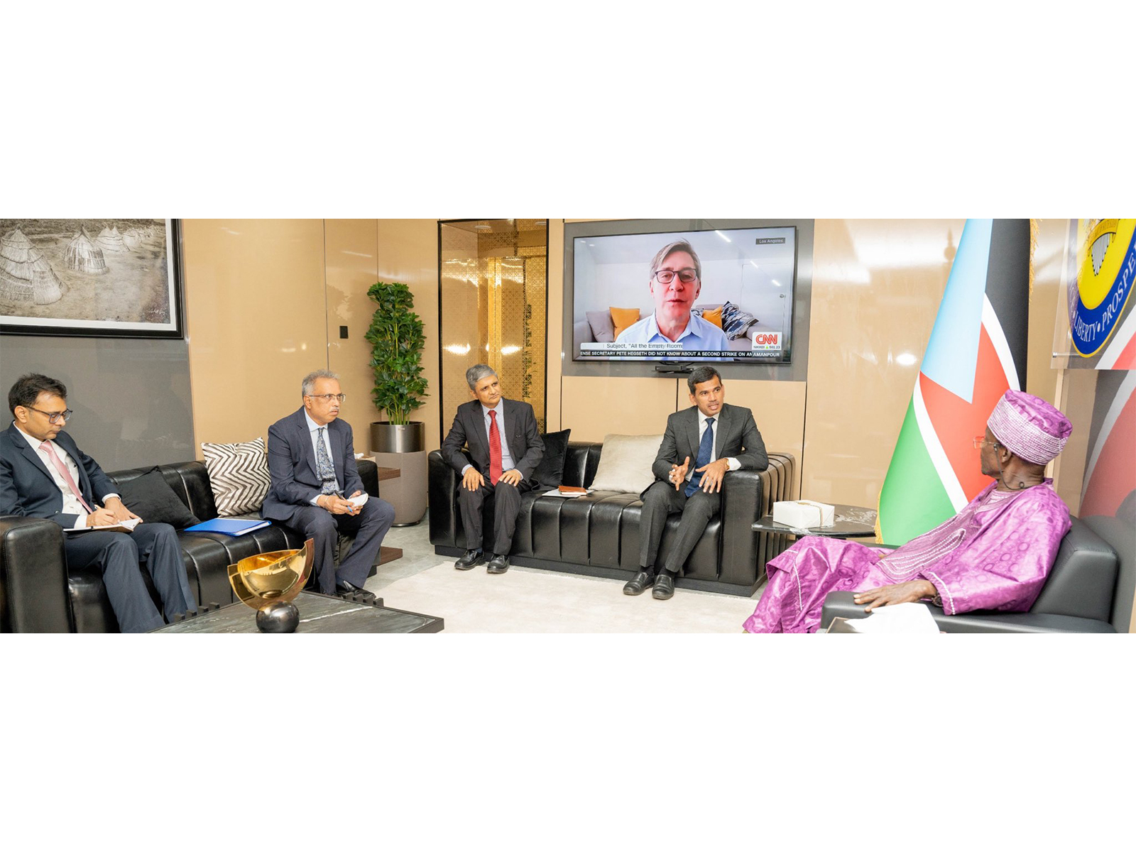 First India-South Sudan Foreign Office Consultations held in Juba to boost bilateral ties (Photo/X@MEAIndia)