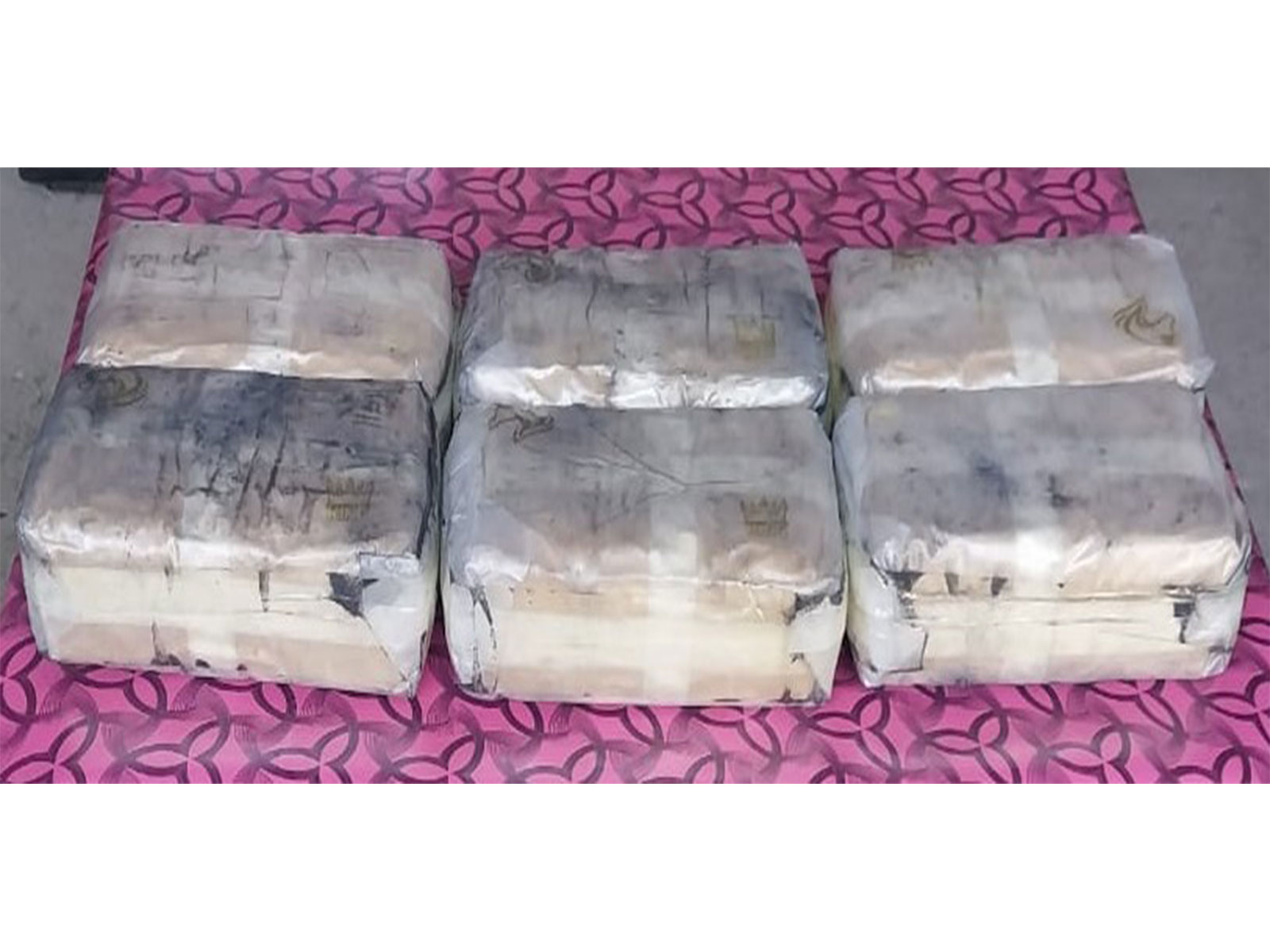 NCB seized 5.9 kg of Methamphetamine (Photo/Release) 