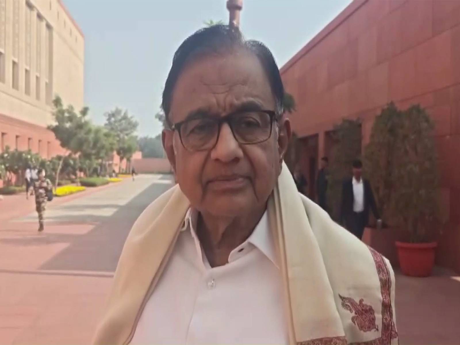 Congress MP and former Union Finance Minister P Chidambaram (Photo/ANI) 