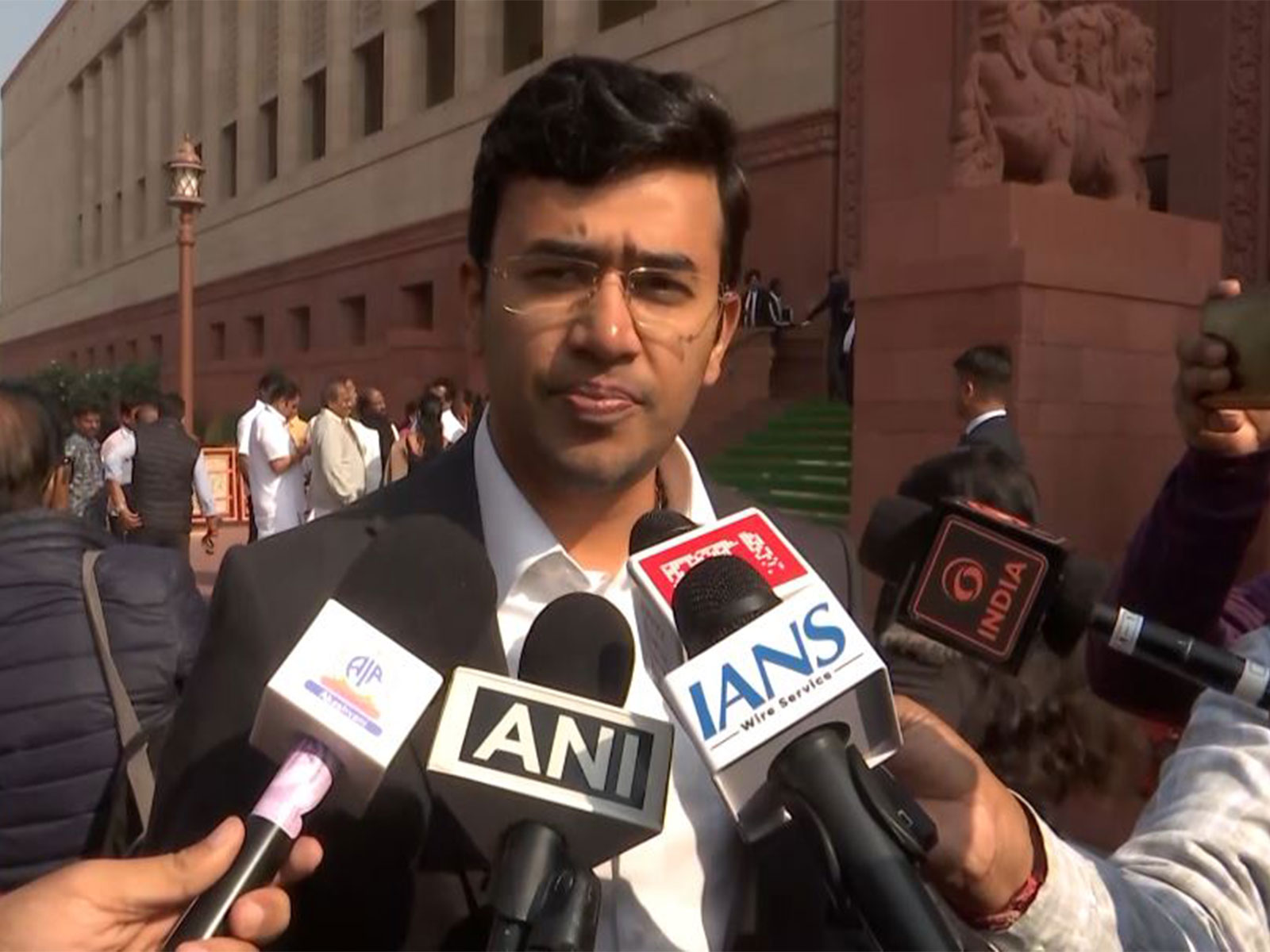 BJP MP Tejasvi Surya (Photo/ANI)