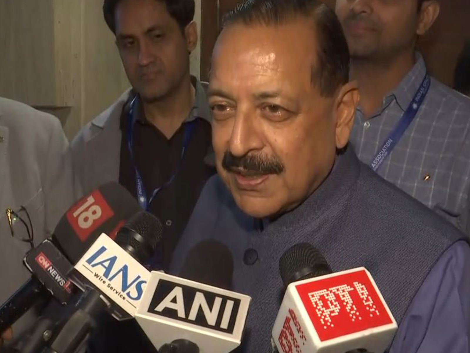 Union Minister of State (Independent Charge) for Science and Technology, Jitendra Singh. (Image: ANI)