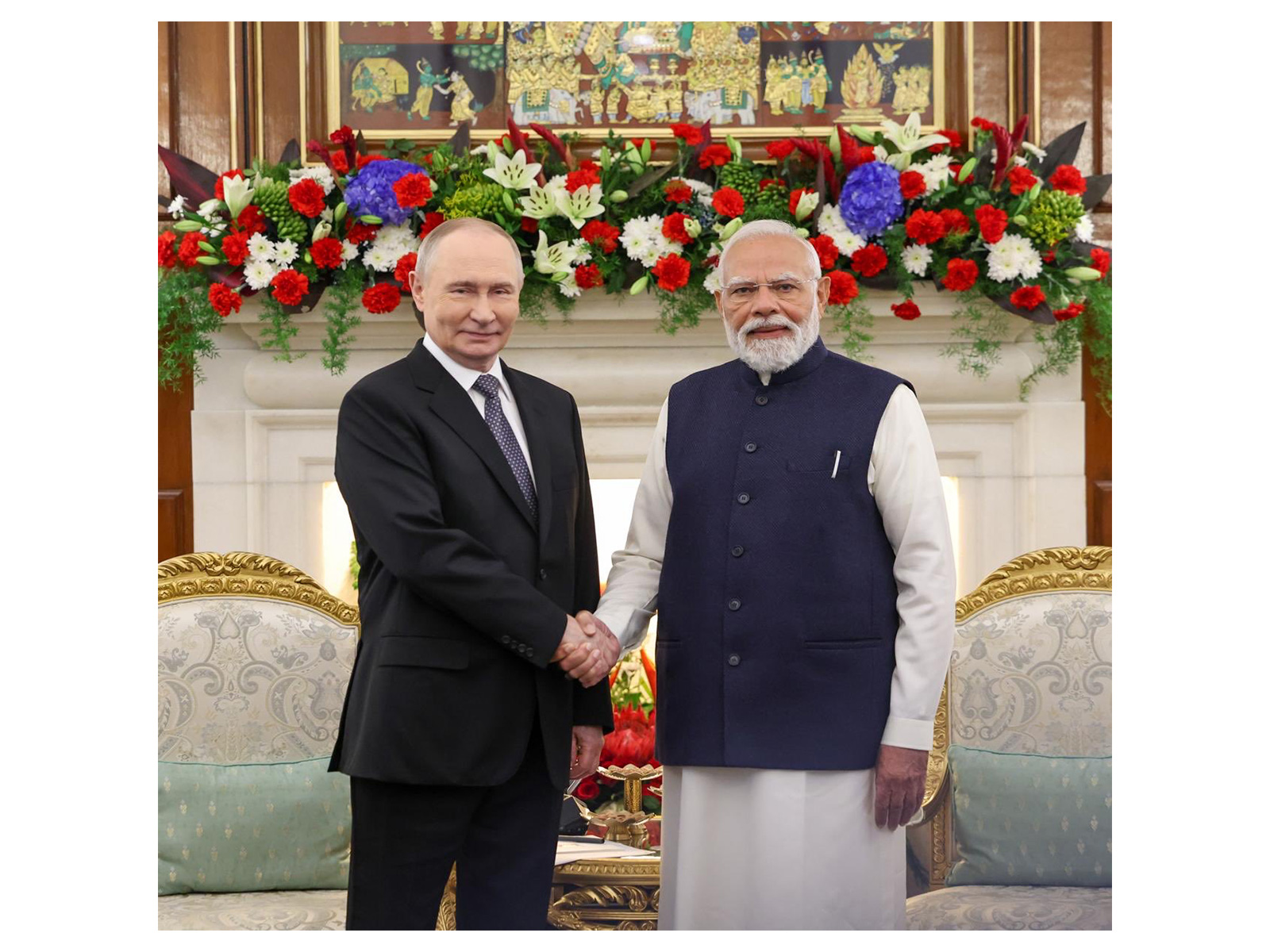  Prime Minister Narendra Modi and Russian President Vladimir Putin (Photo: X@MEAIndia)