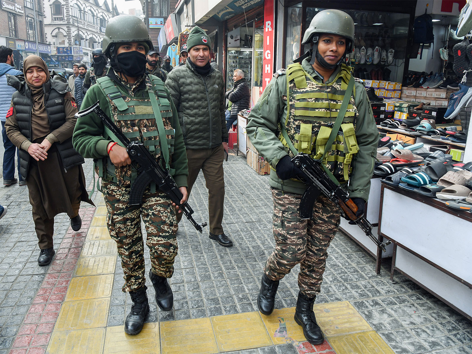 CRPF camp at Gogunda Hill in Chattishgarh (Photo/ANI)