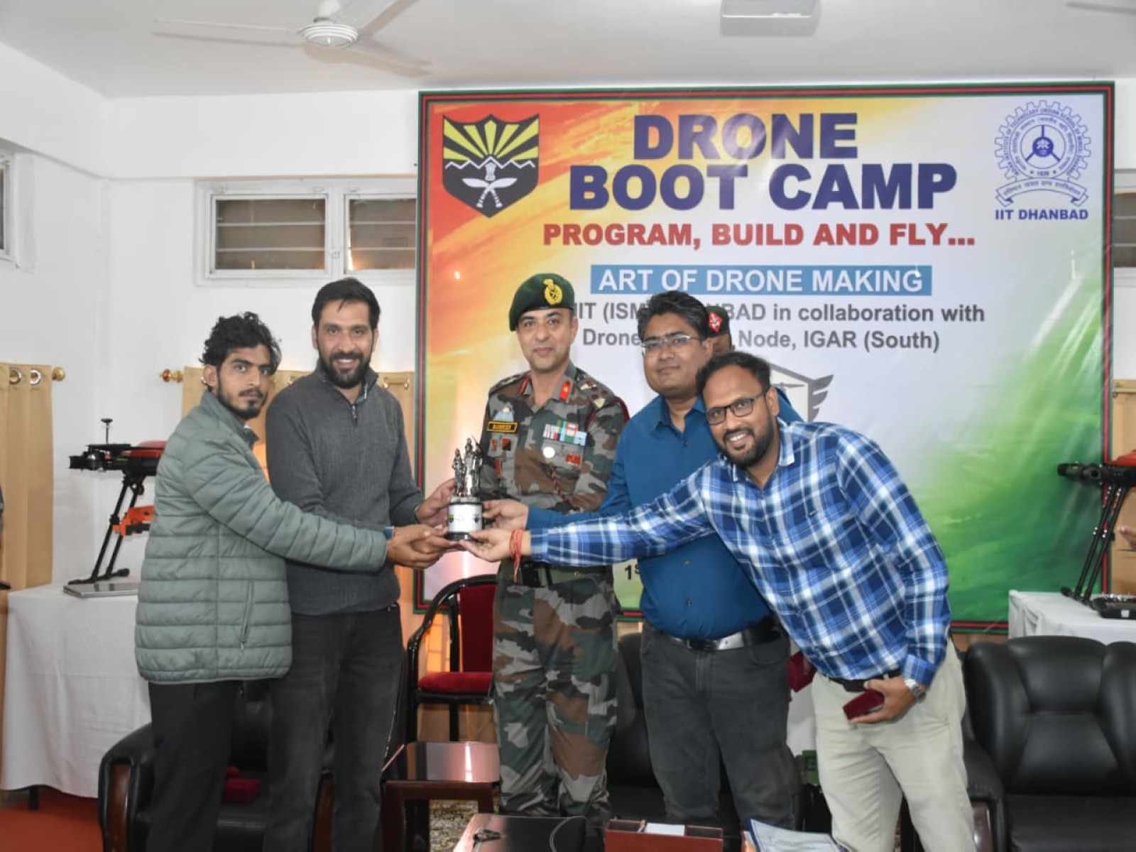 Drone Technology Bootcamp concludes in Manipur (Photo/ANI)