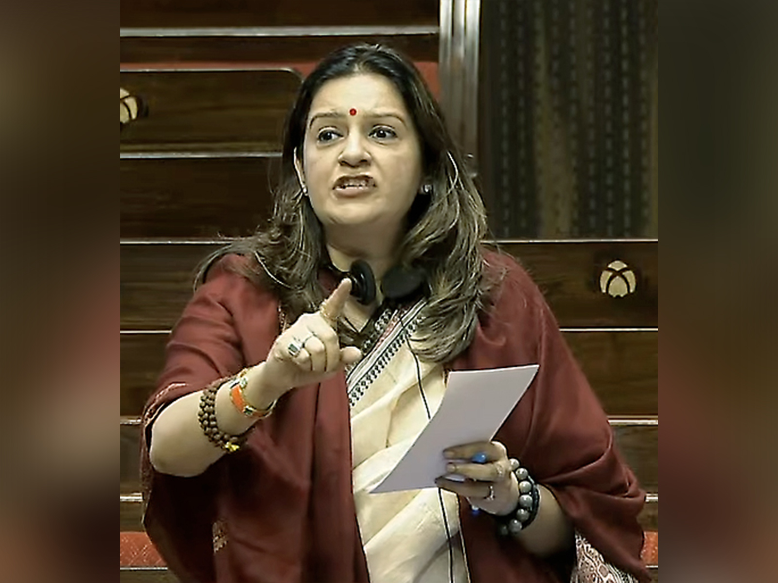 UBT Sena RS MP, Priyanka Chaturvedi (File Photo/ANI)