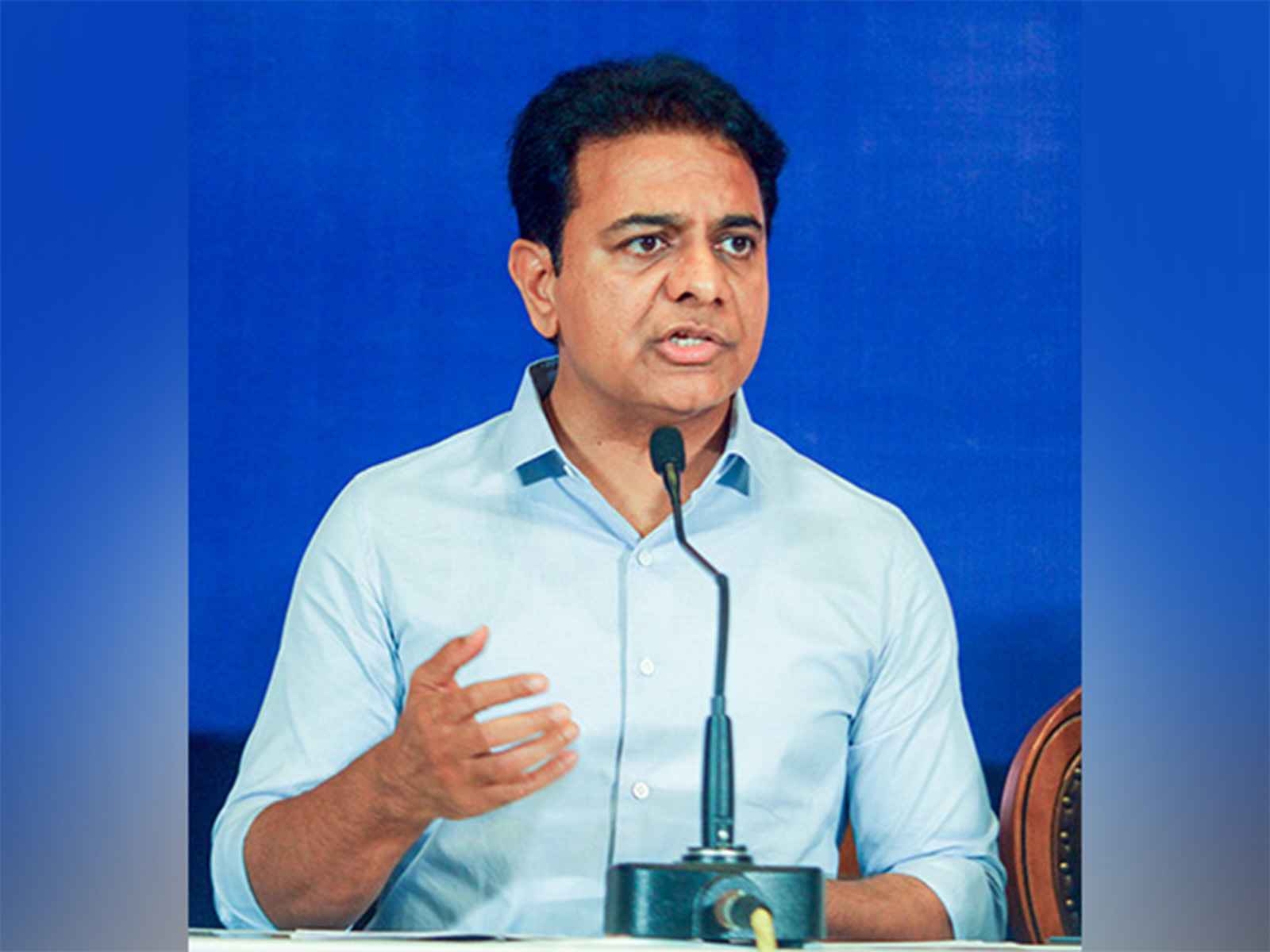 BRS working president KT Rama Rao. (File Photo/ANI)