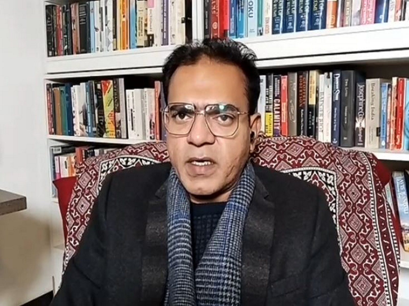 Pakistan Tehreek-e-Insaf (PTI) leader Abdul Samad Yaqoob (Photo/ANI)