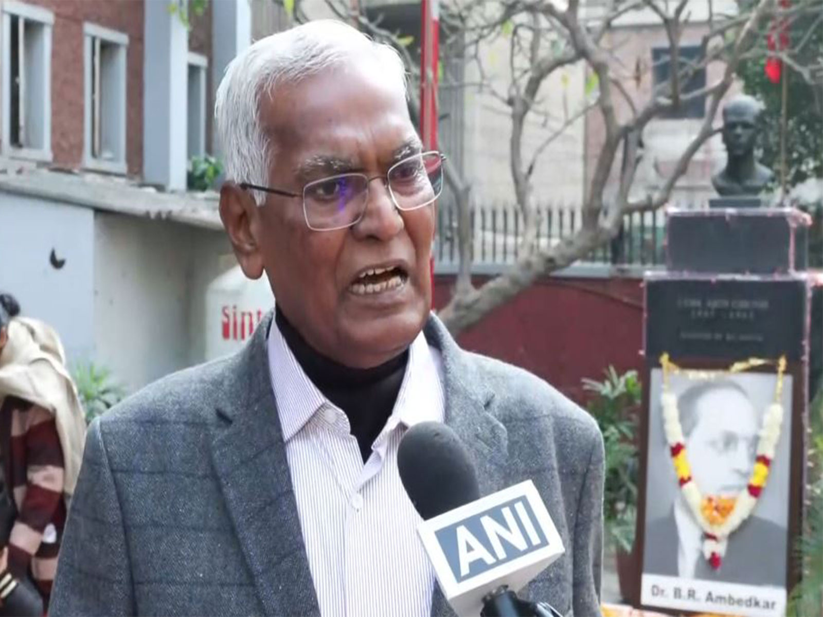 CPI General Secretary D Raja (Photo/ANI)