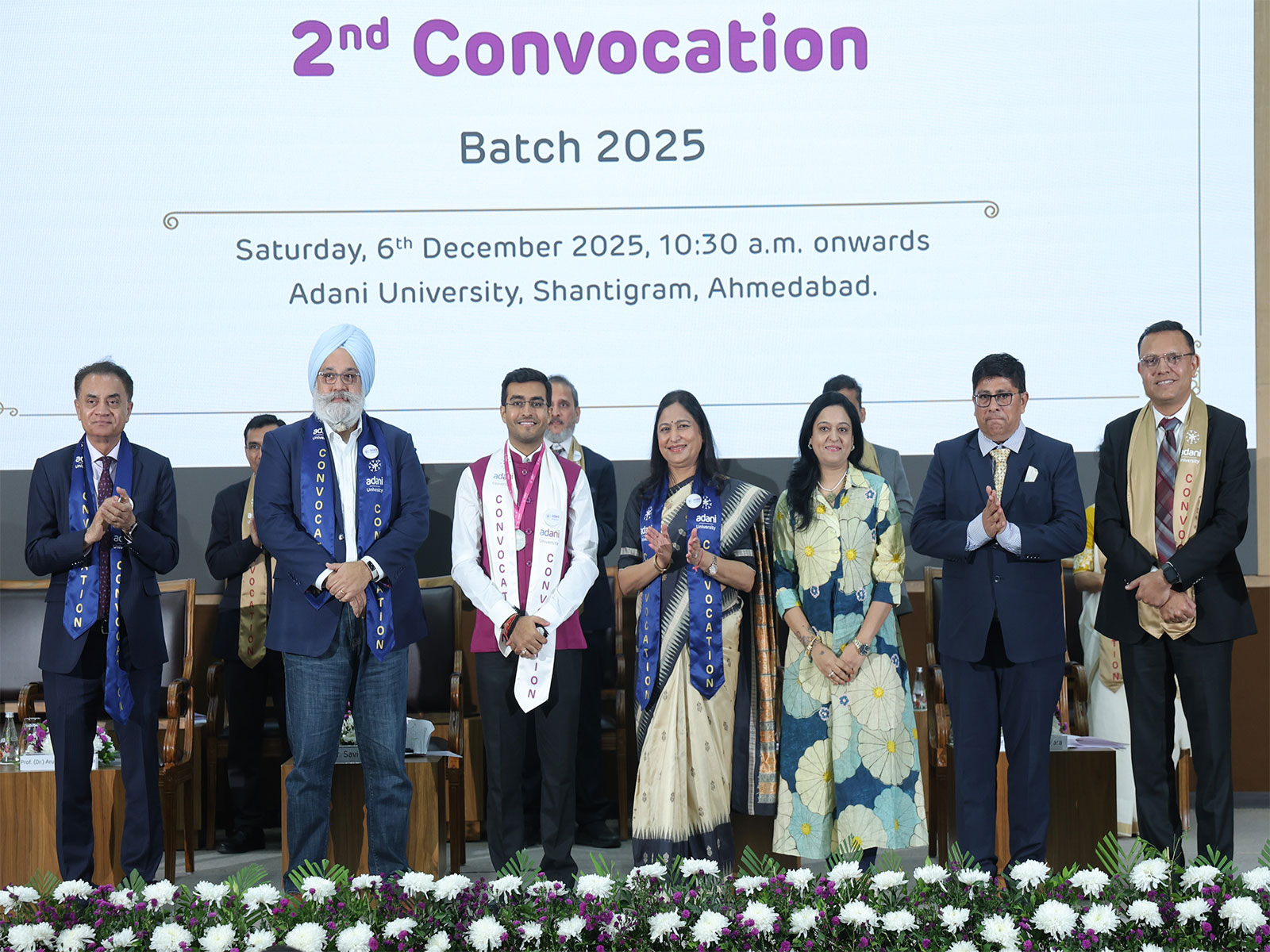 Dr Priti Adani at 2nd Convocation Ceremony of Adani University (Photo/Adani Group)
