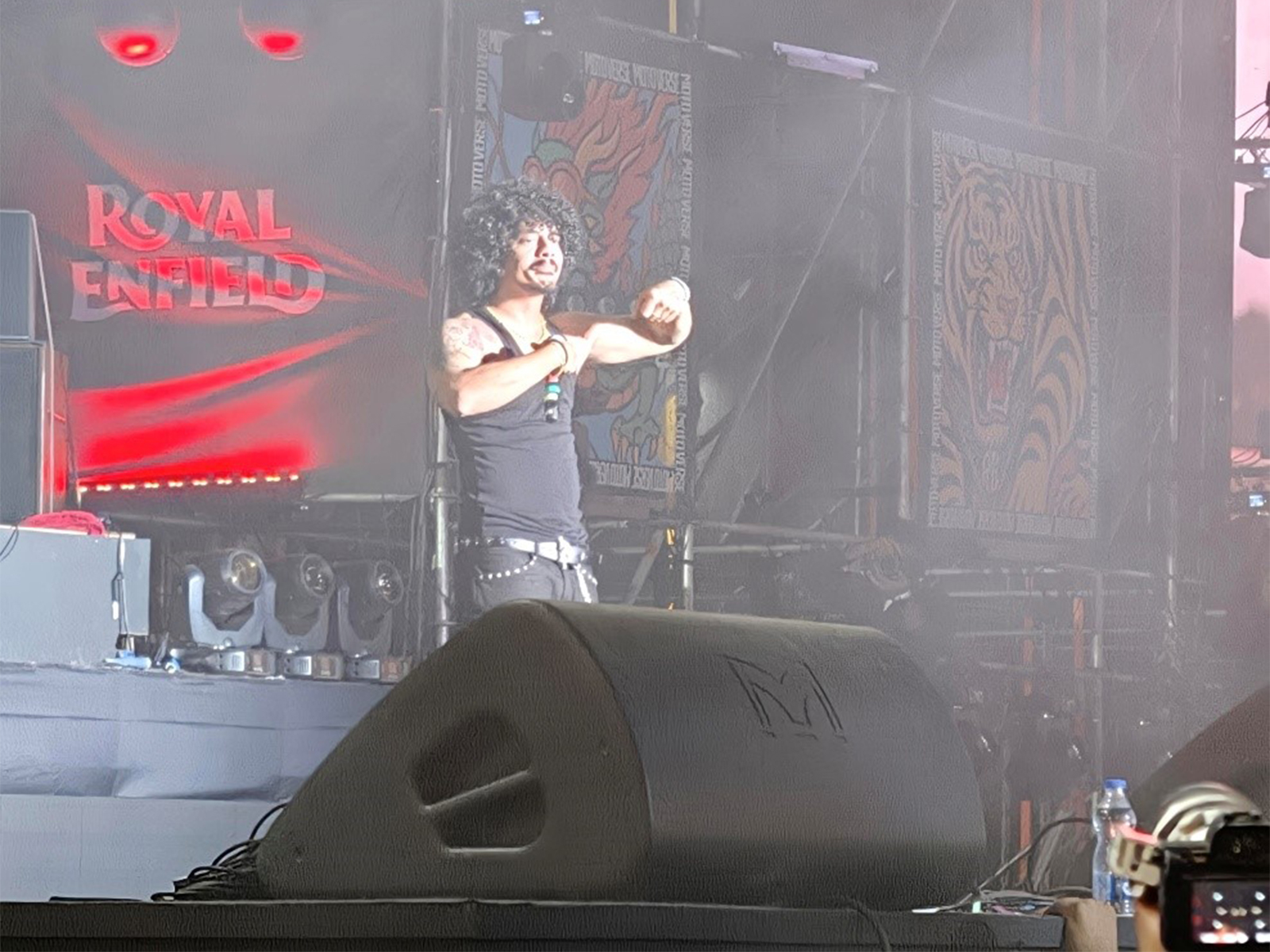 Hanumankind at Motoverse 2025 (Photo/Himank Tripathi)