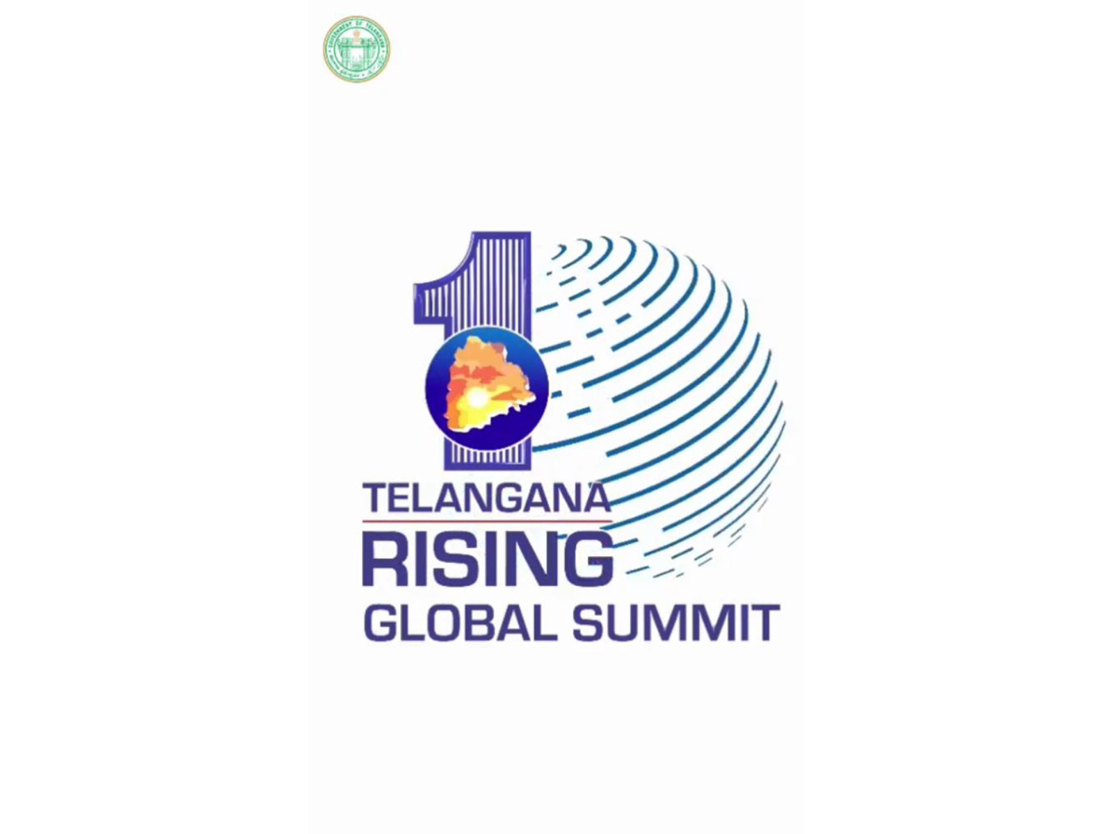 Telangana Rising Global Summit 2025 Logo (Image/@GlobalSummitTG/X)