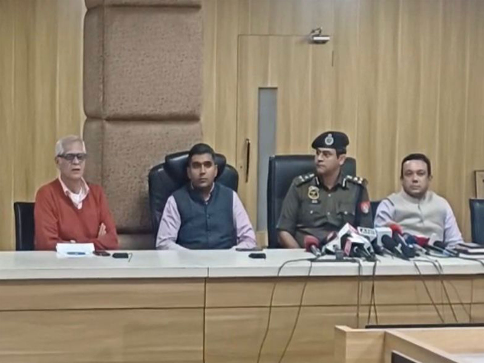 Visual from meeting (Photo/ANI)