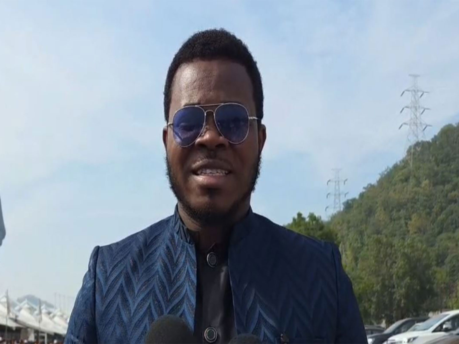 UN envoy Evans Afedi (Photo/ANI)