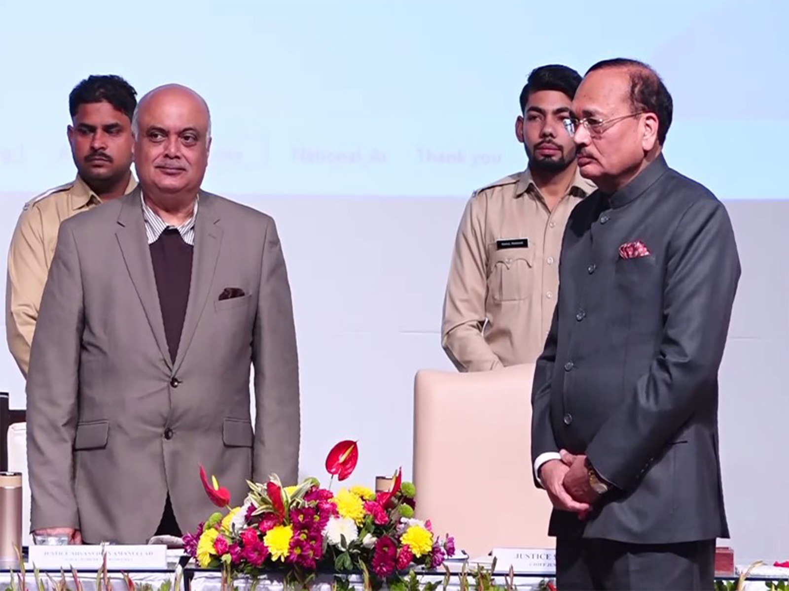 CJI Justice Surya Kant during a programme at the District Prison, Bhondsi, Haryana on Saturday. (Photo/ANI)