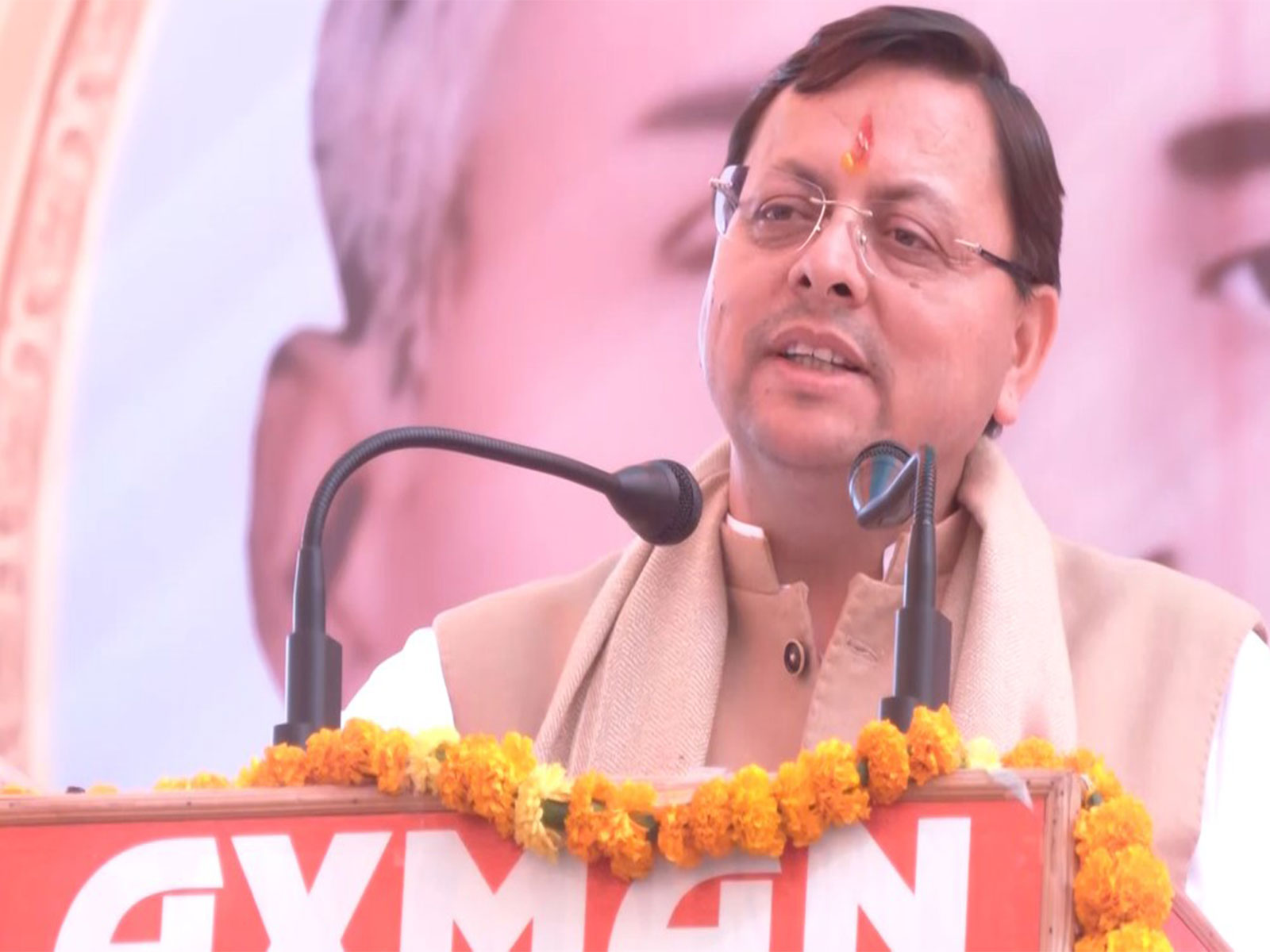 Uttarakhand CM Pushkar Singh Dhami (Photo/ANI)