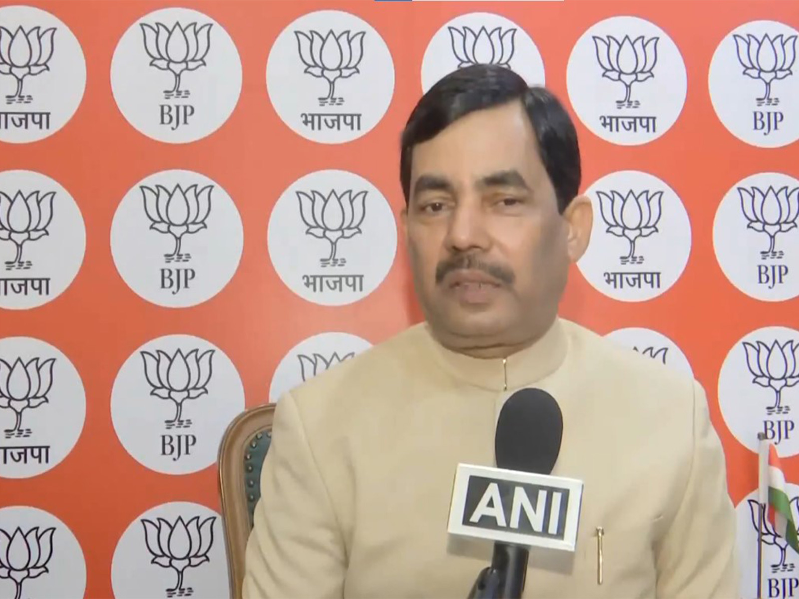 BJP leader Syed Shahnawaz Hussain (Photo/ANI)